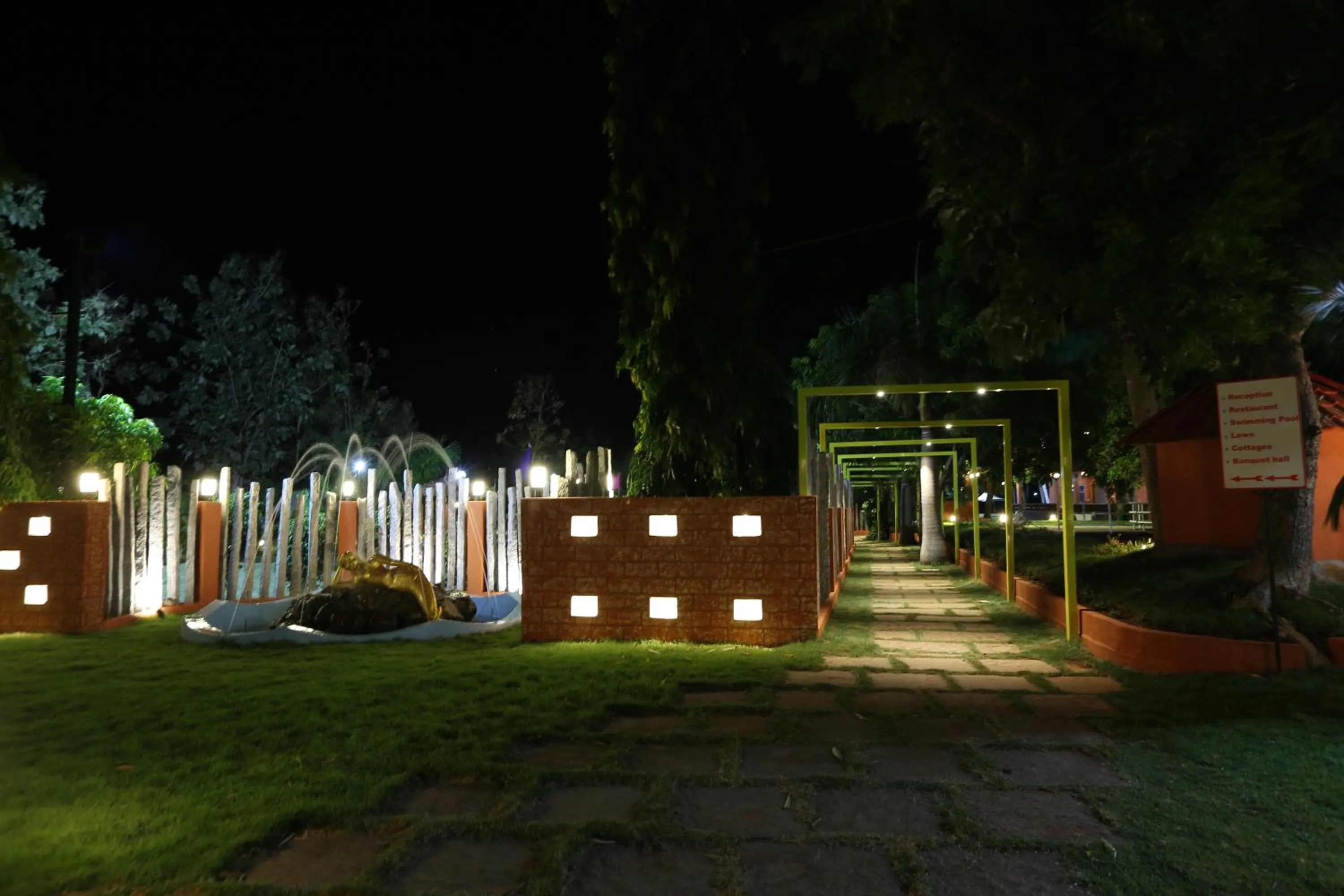 Garden in Mermaid Resorts & Banquets