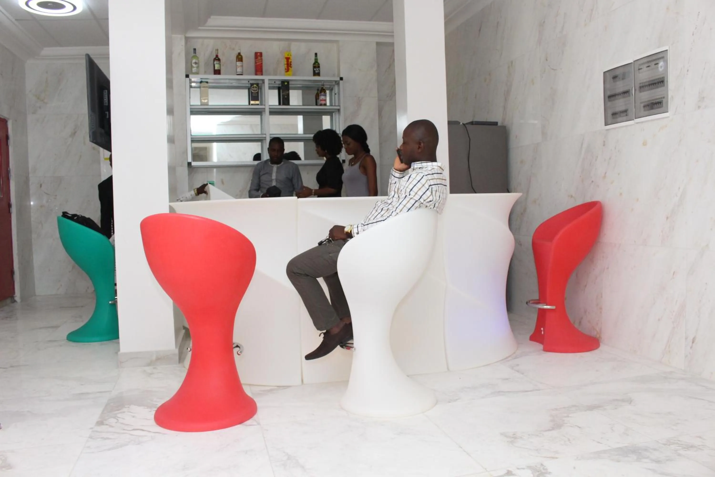 Lounge or bar in Paradisia Hotel