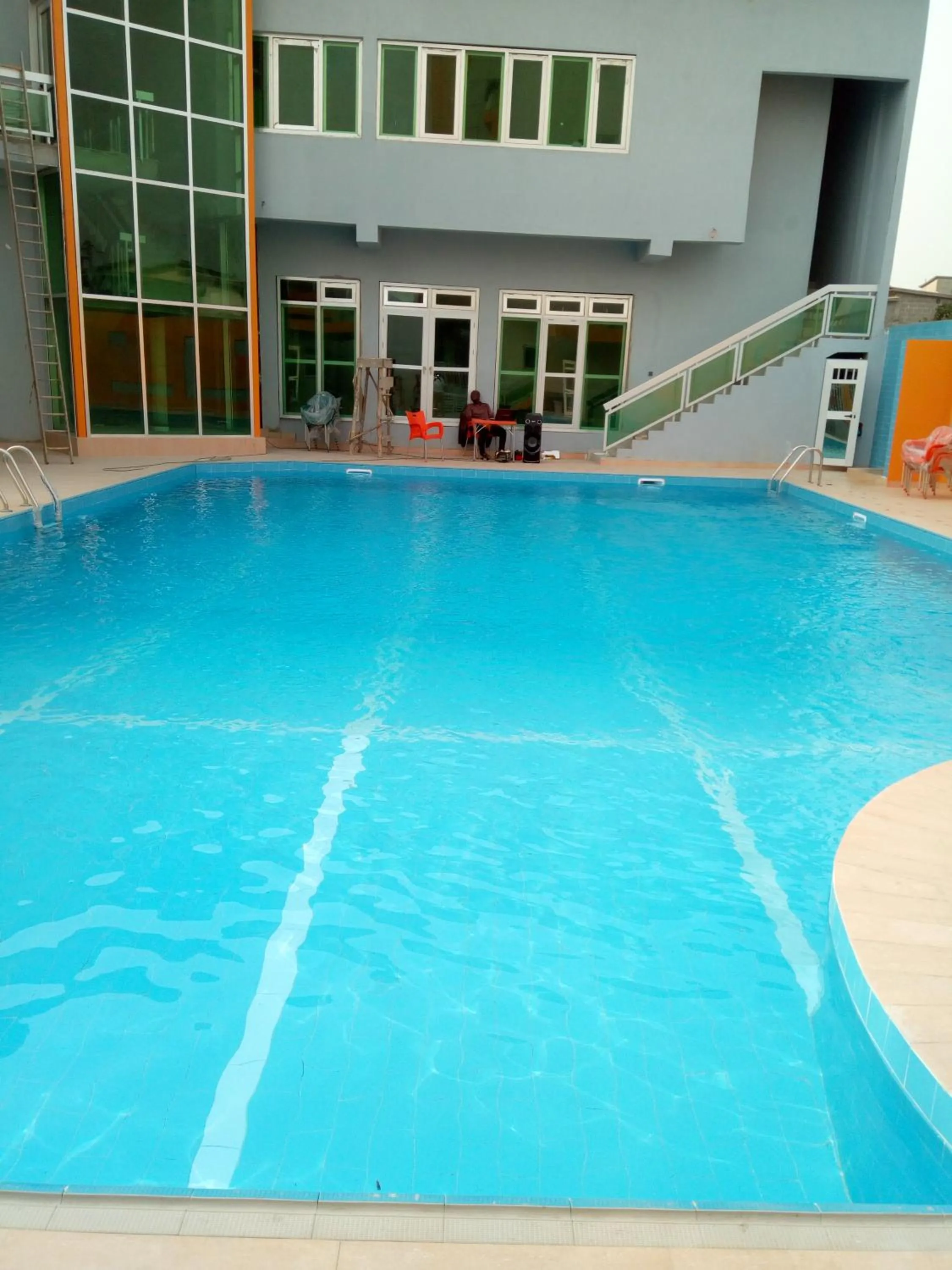 Swimming pool in Paradisia Hotel