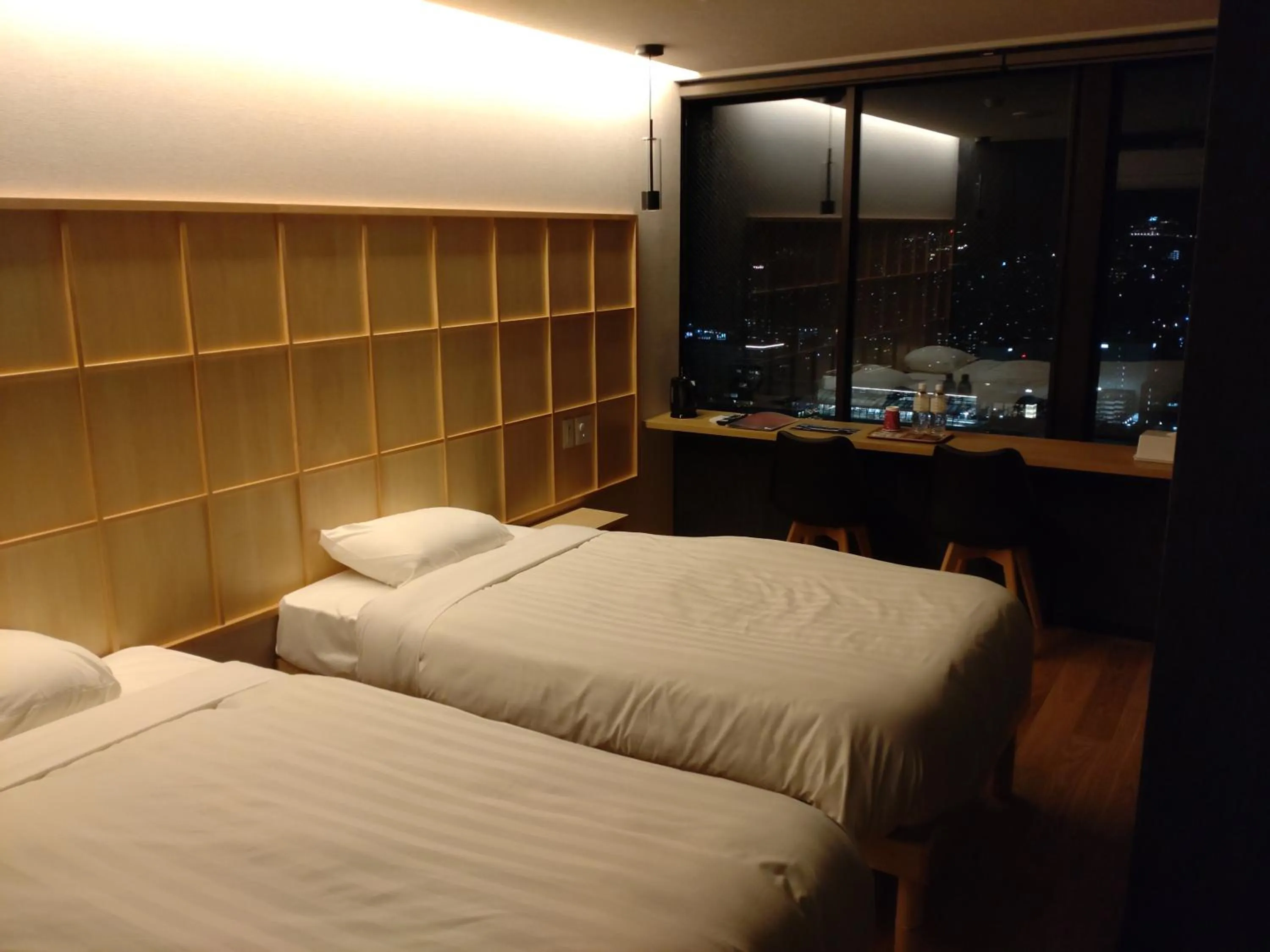 Bed in Hotel Nagasaki
