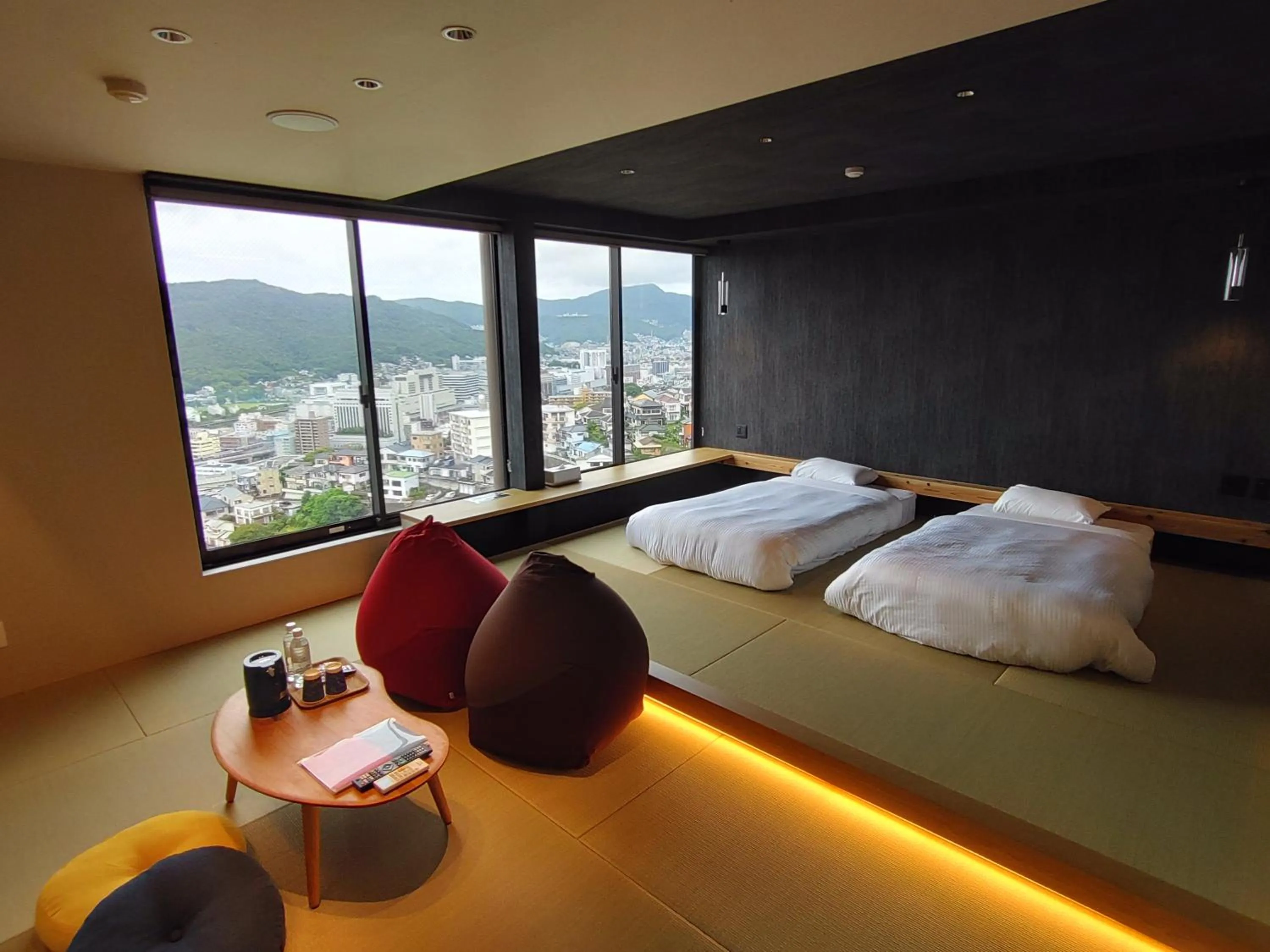 Bed in Hotel Nagasaki