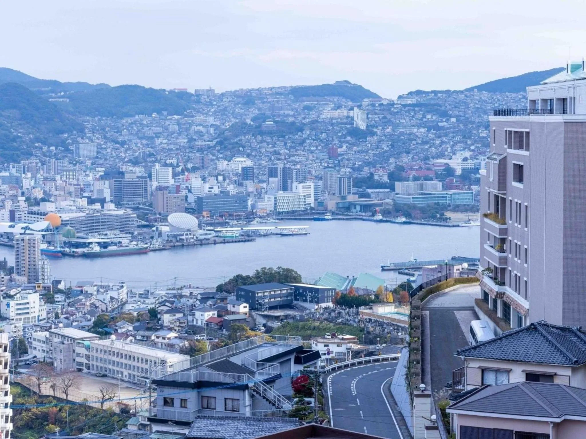 View (from property/room) in Nagasaki Sky Hotel