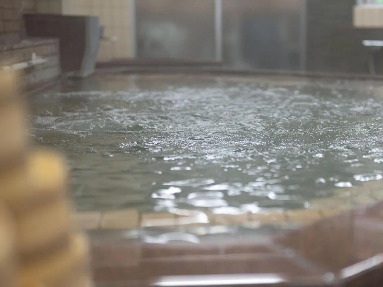 Public Bath in Nagasaki Sky Hotel
