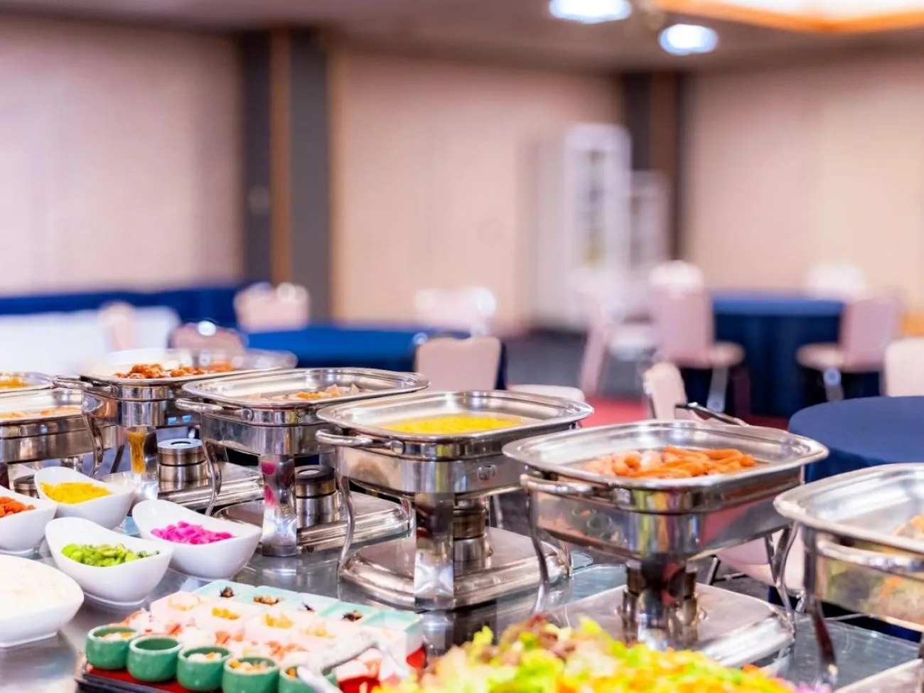 Buffet breakfast in Nagasaki Sky Hotel