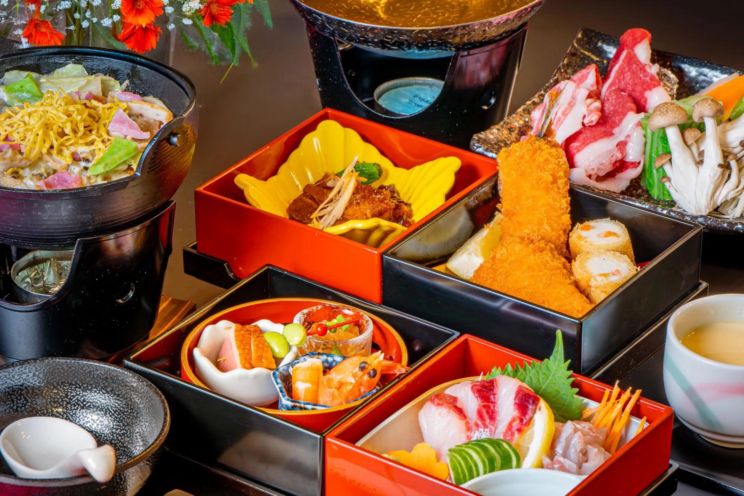 Meals in Nagasaki Sky Hotel