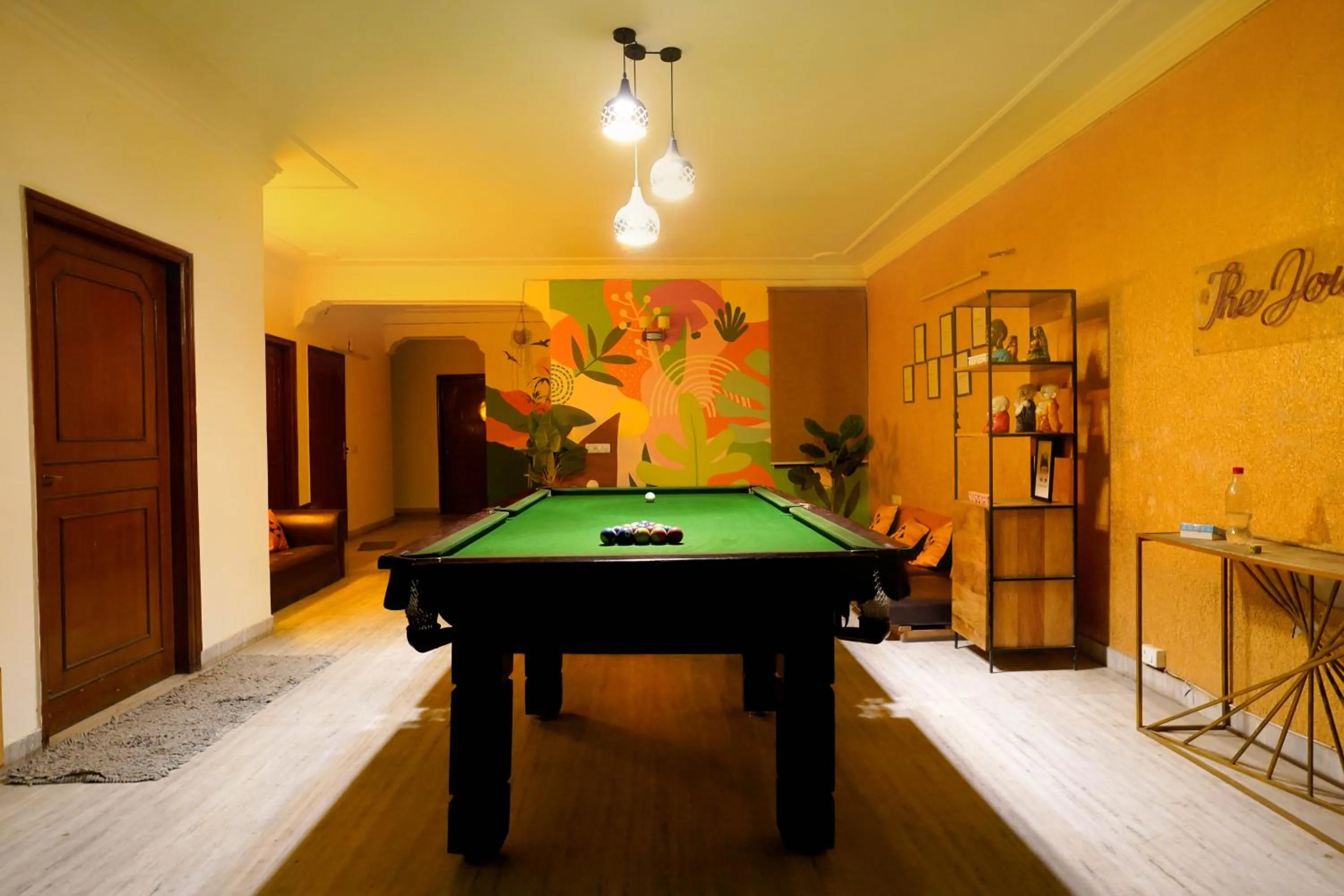 Billiard in Hide-In Hostel Delhi