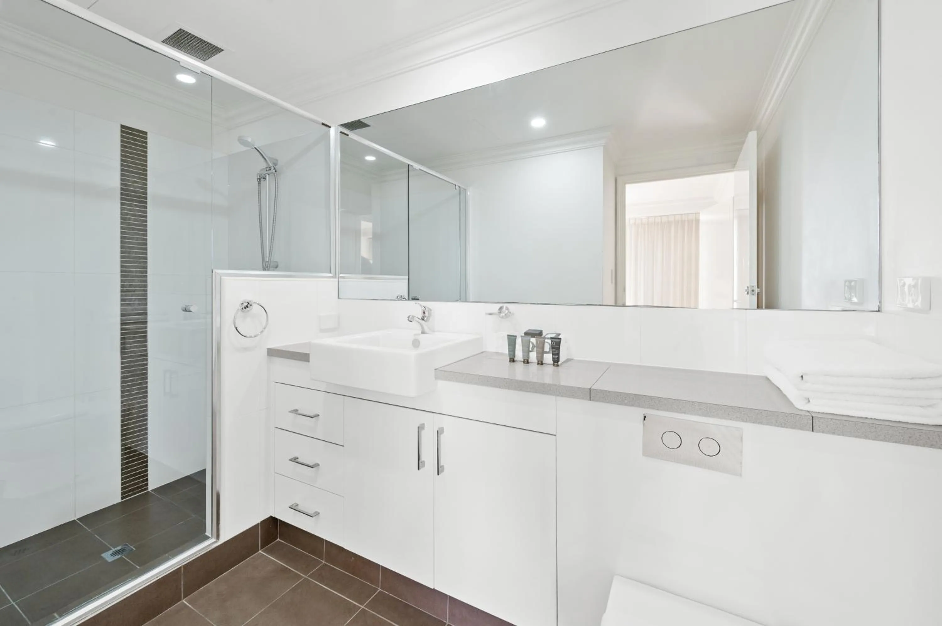 Shower in Dolphin Quay Apartments