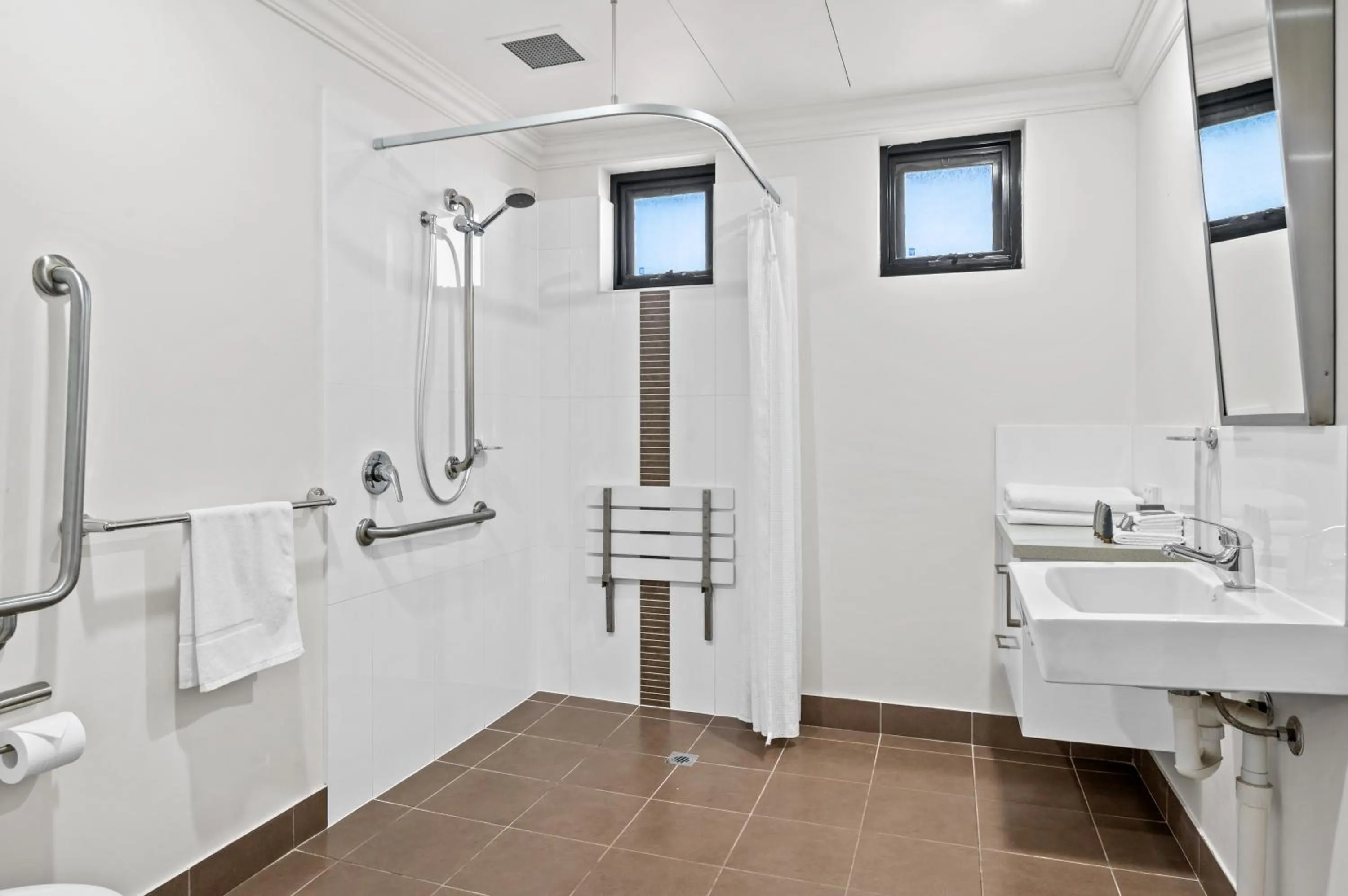 Shower in Dolphin Quay Apartments