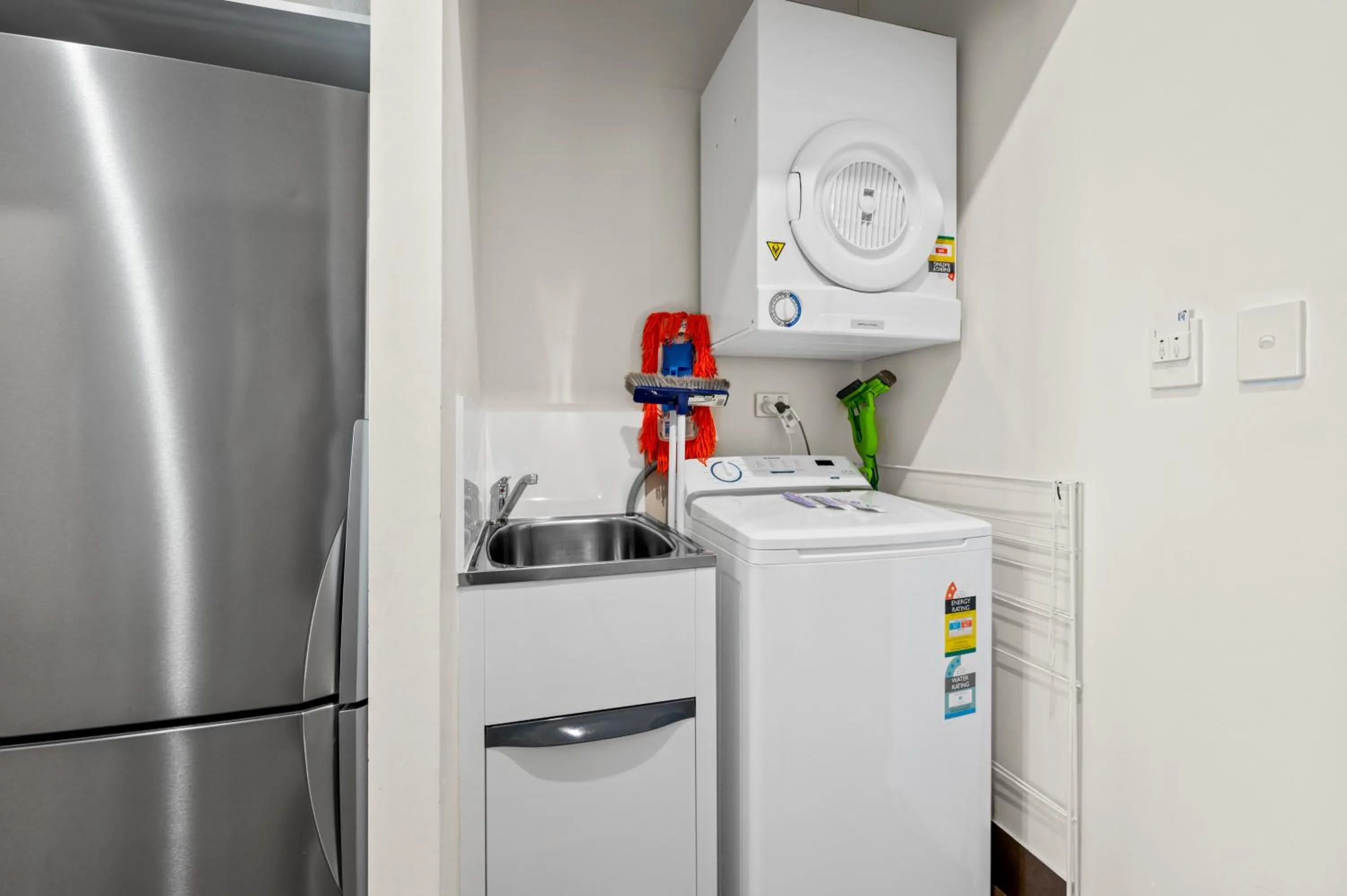 washing machine in Dolphin Quay Apartments