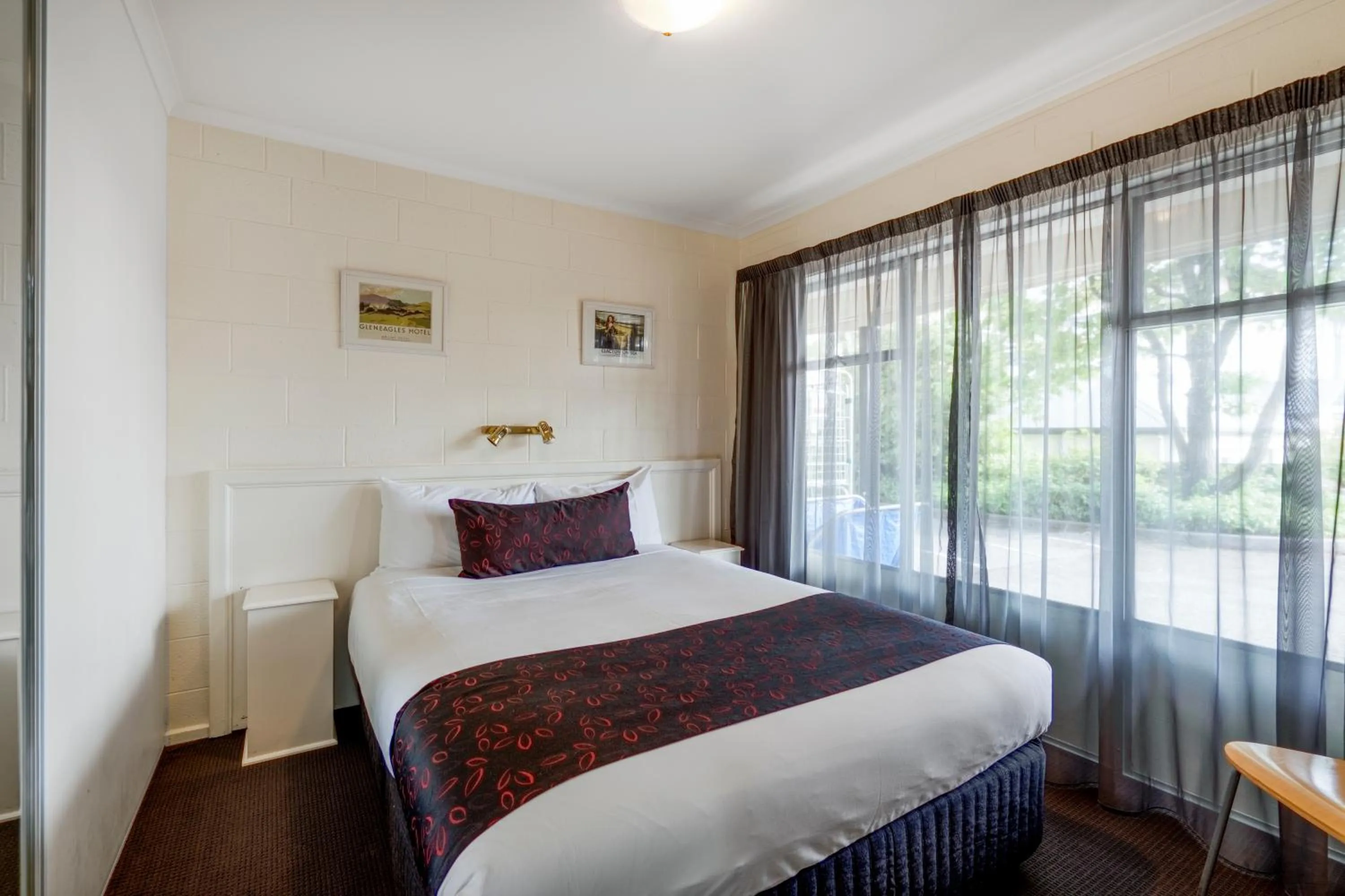 Bed in Graham Apartments