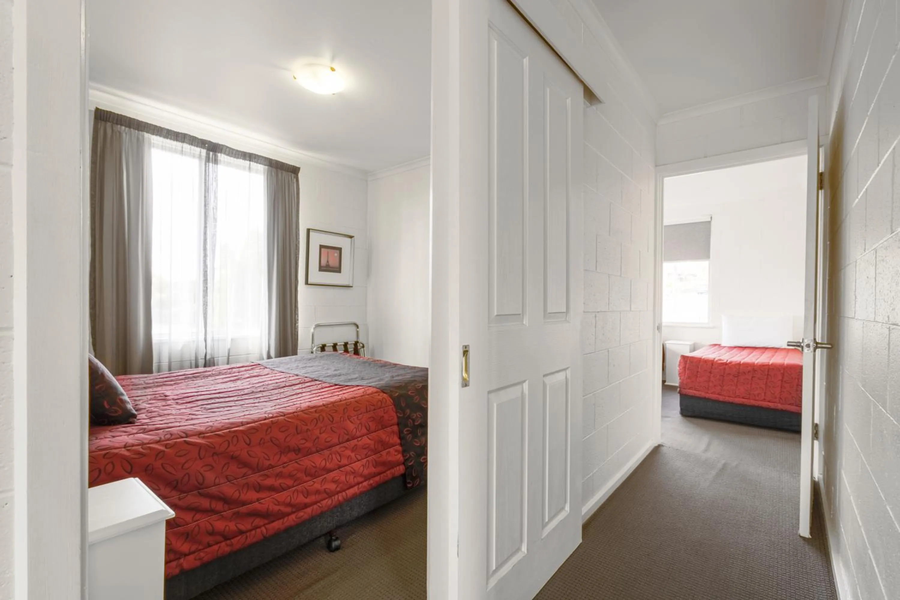 Bed in Graham Apartments