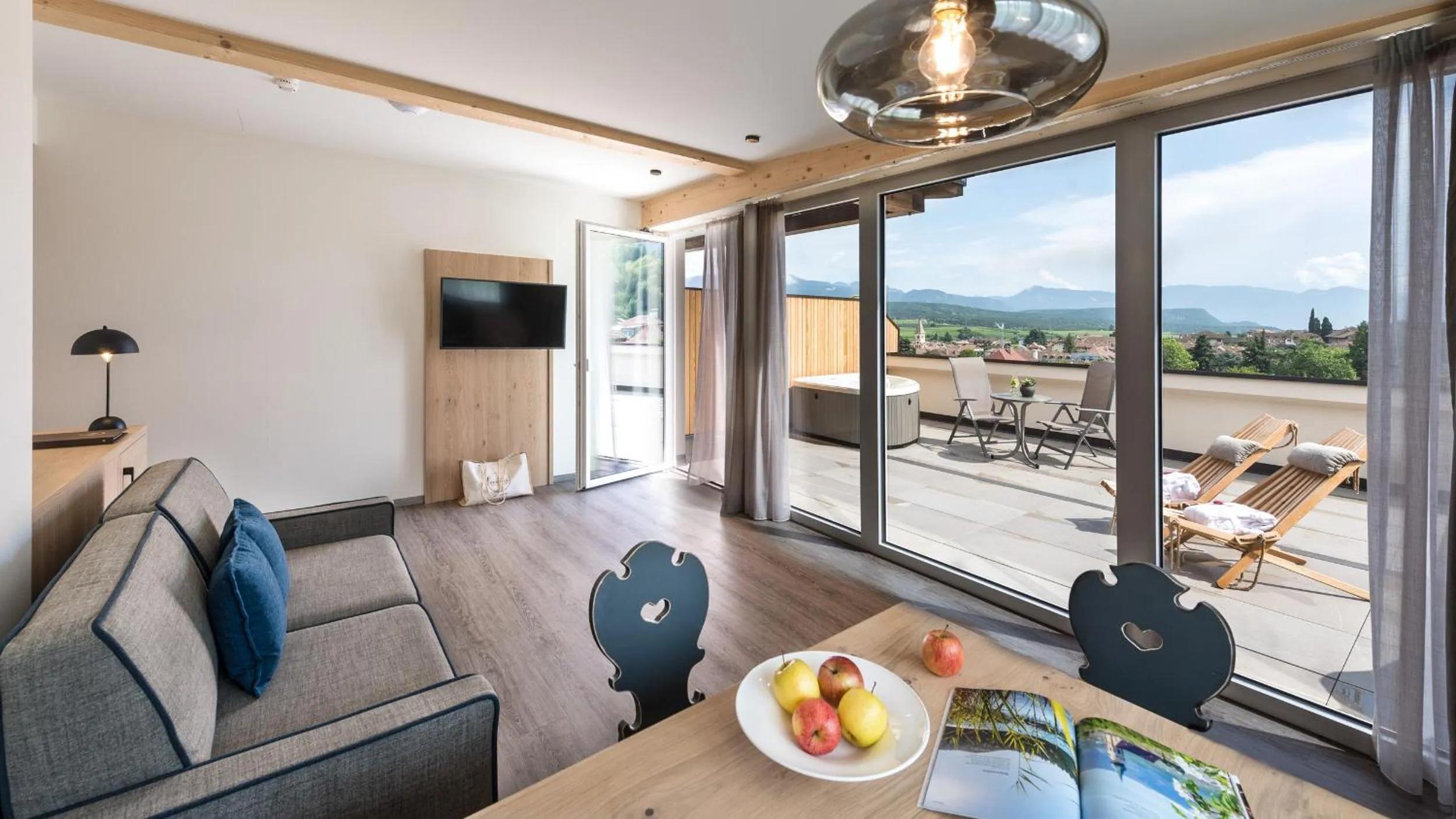 Living room in Hotel Christof