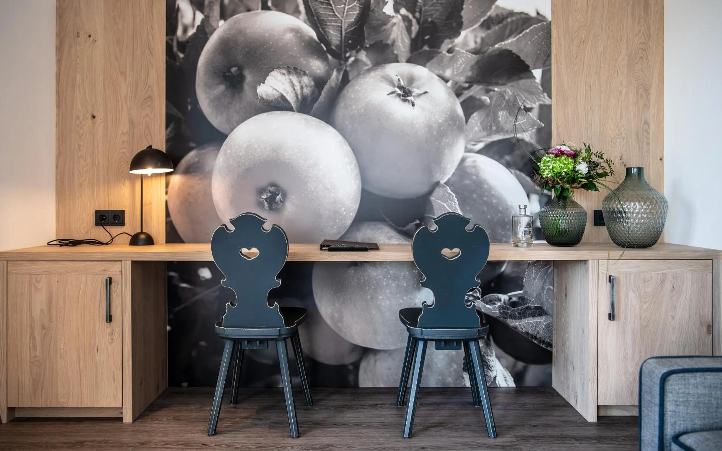 Decorative detail in Hotel Christof