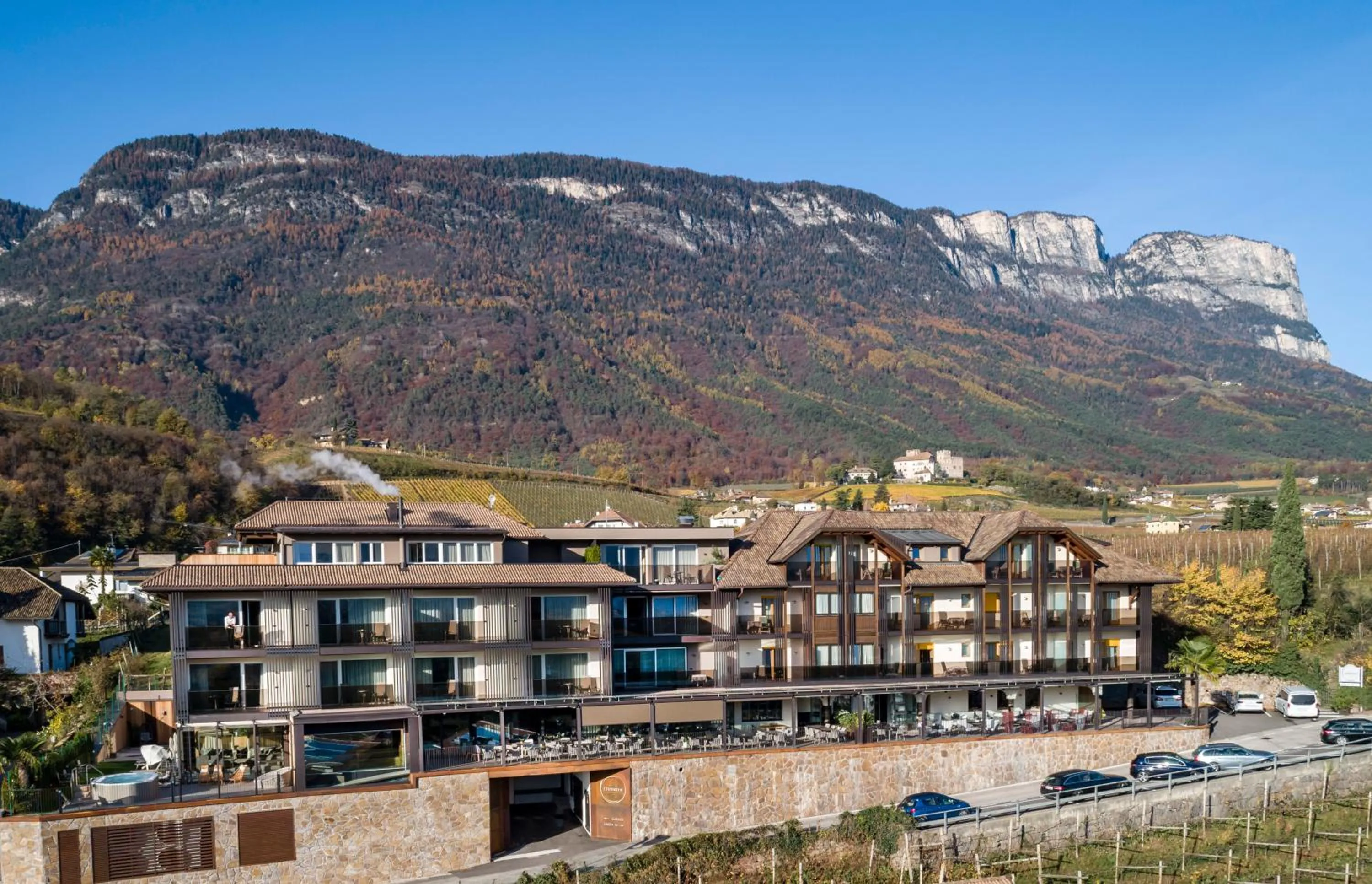 Facade/entrance in Hotel Christof