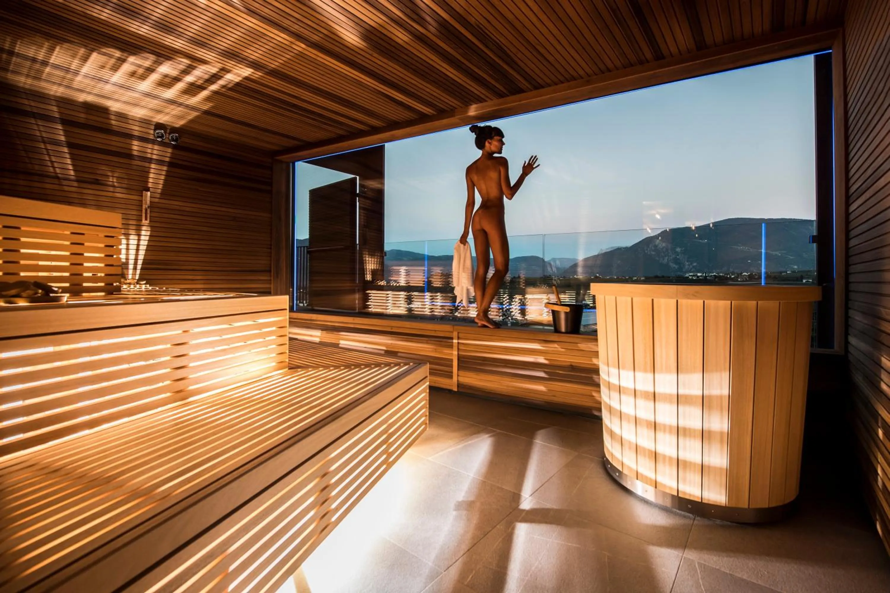 Sauna in Hotel Christof