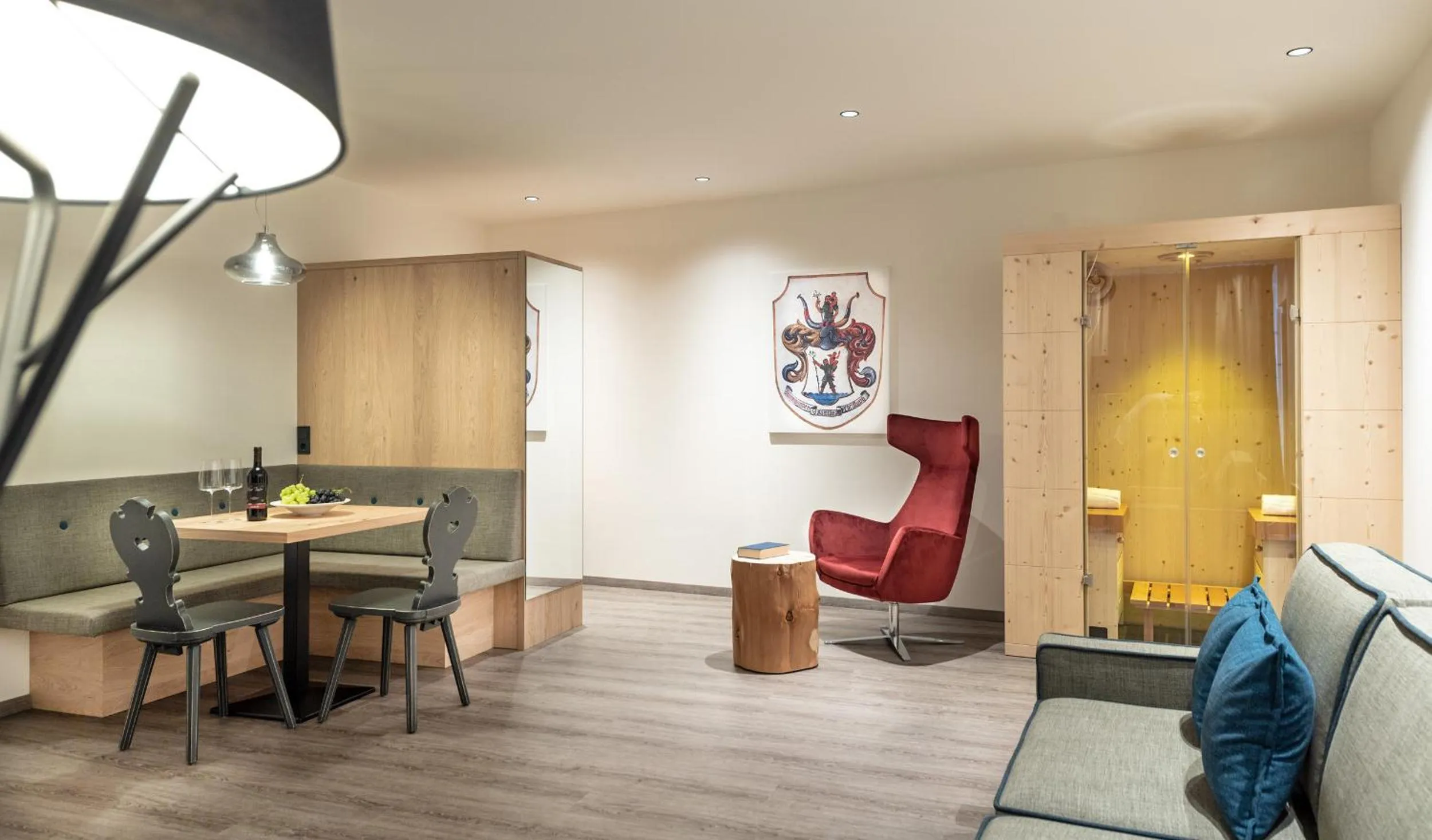 Living room in Hotel Christof