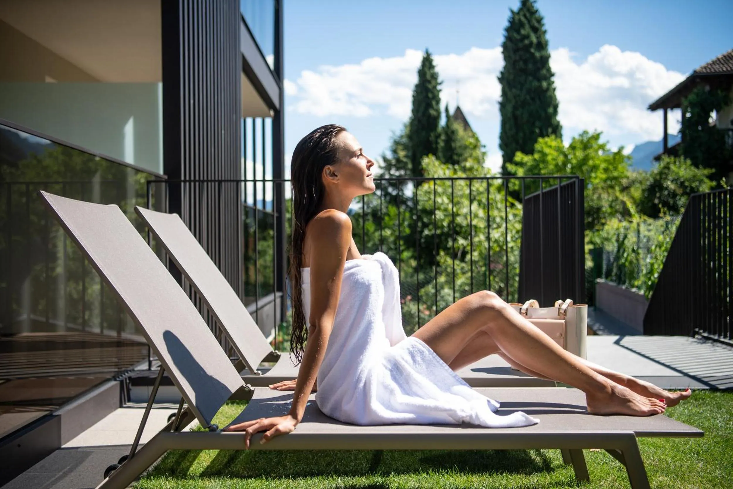 Garden in Hotel Christof