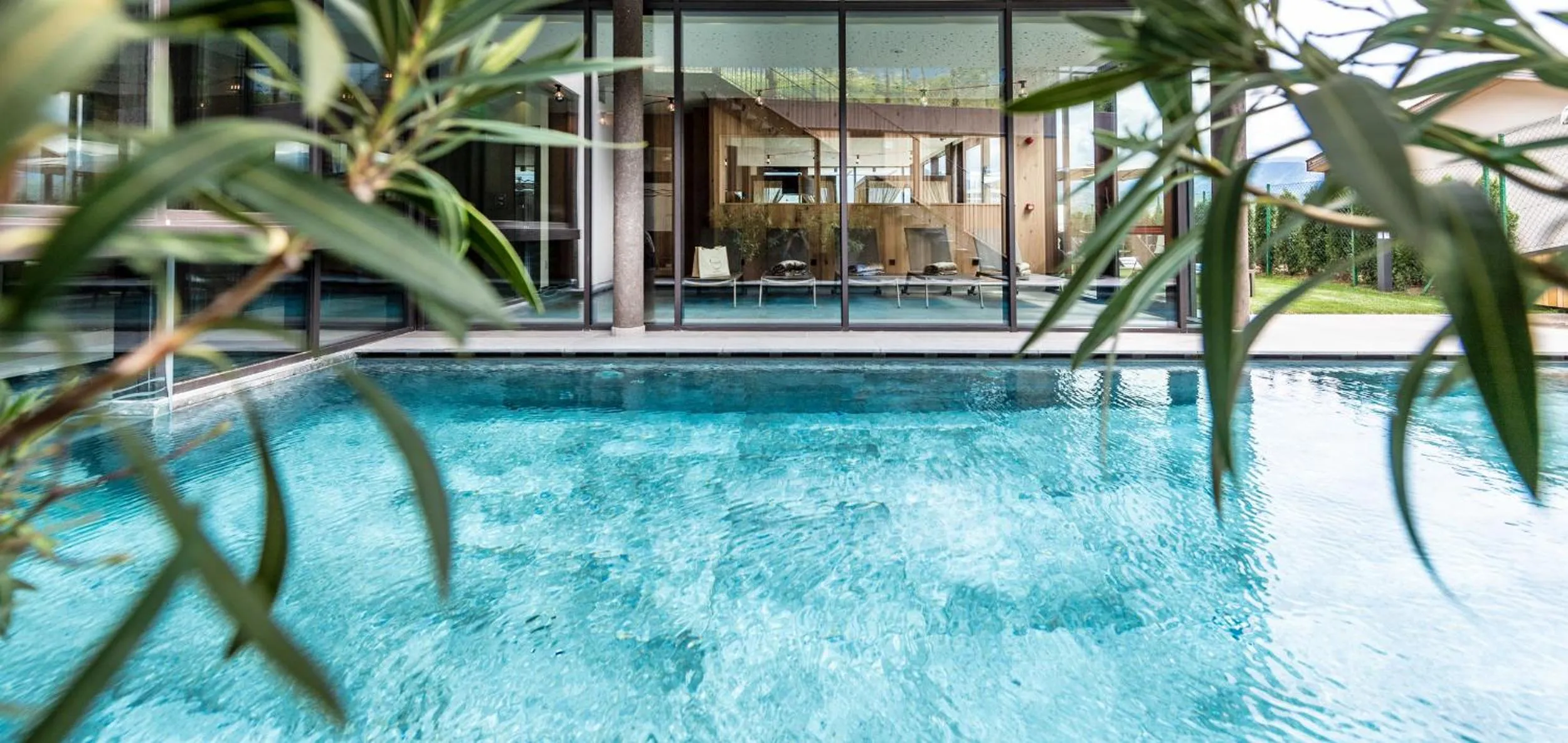 Swimming pool in Hotel Christof