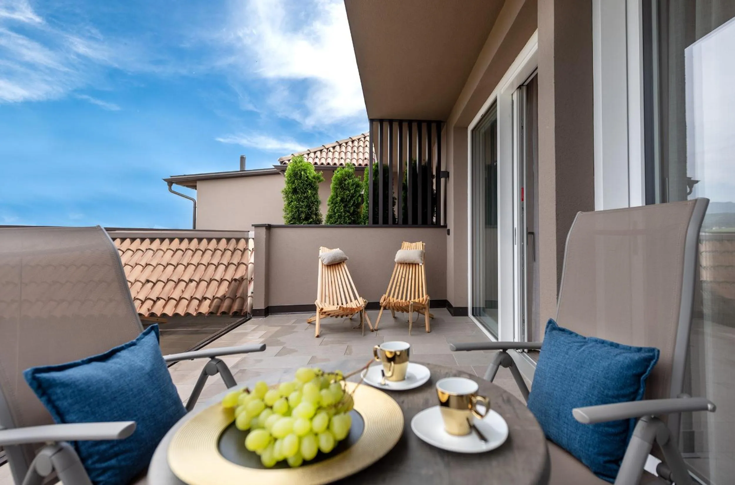 Balcony/Terrace in Hotel Christof
