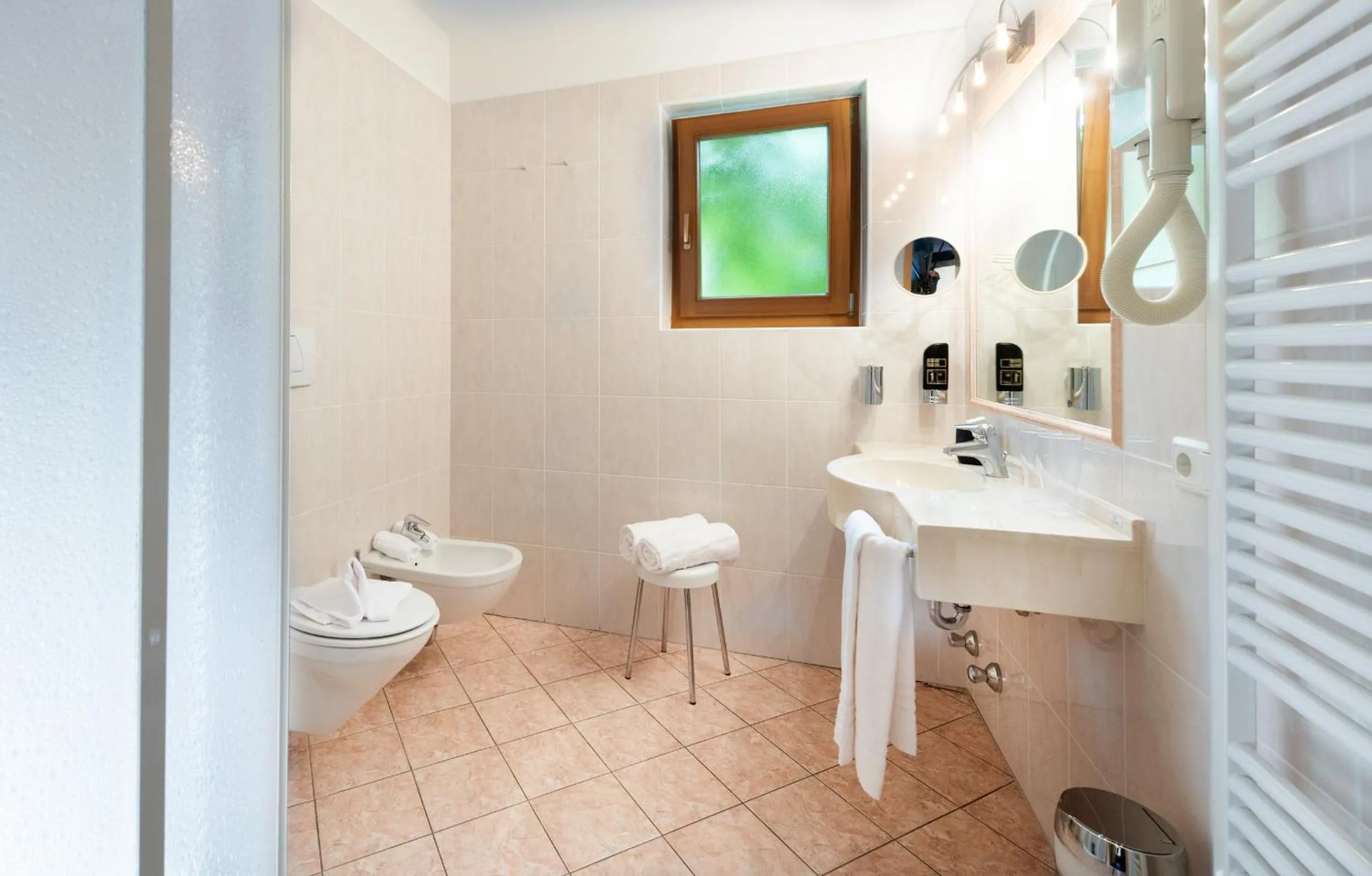 Bathroom in Hotel Christof