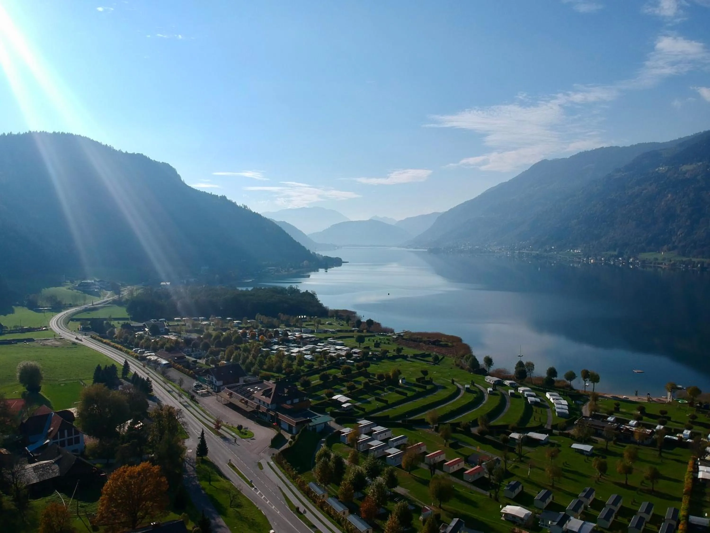 Bird's eye view in FeWo Leeb