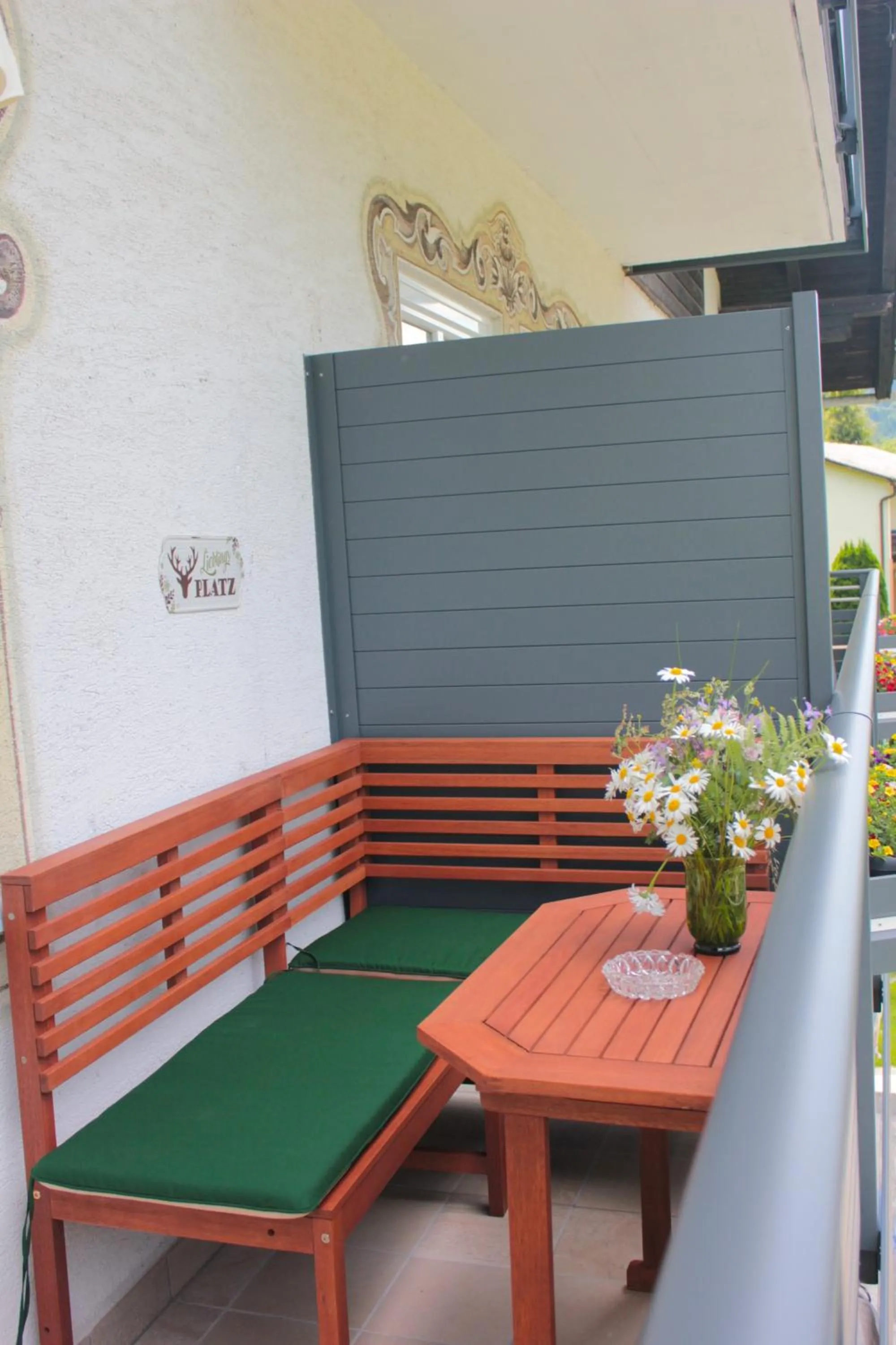 Balcony/Terrace in FeWo Leeb