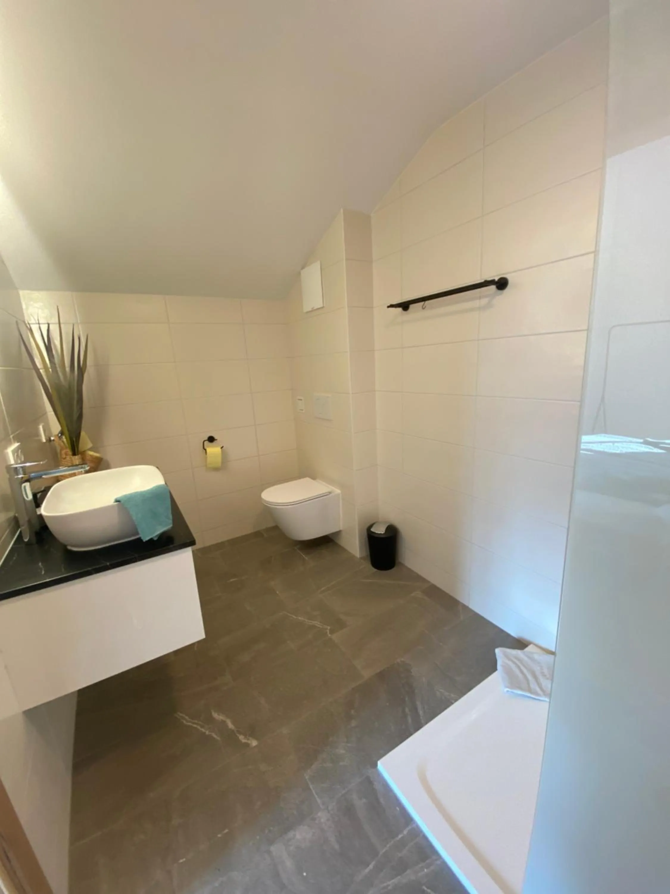 Bathroom in FeWo Leeb