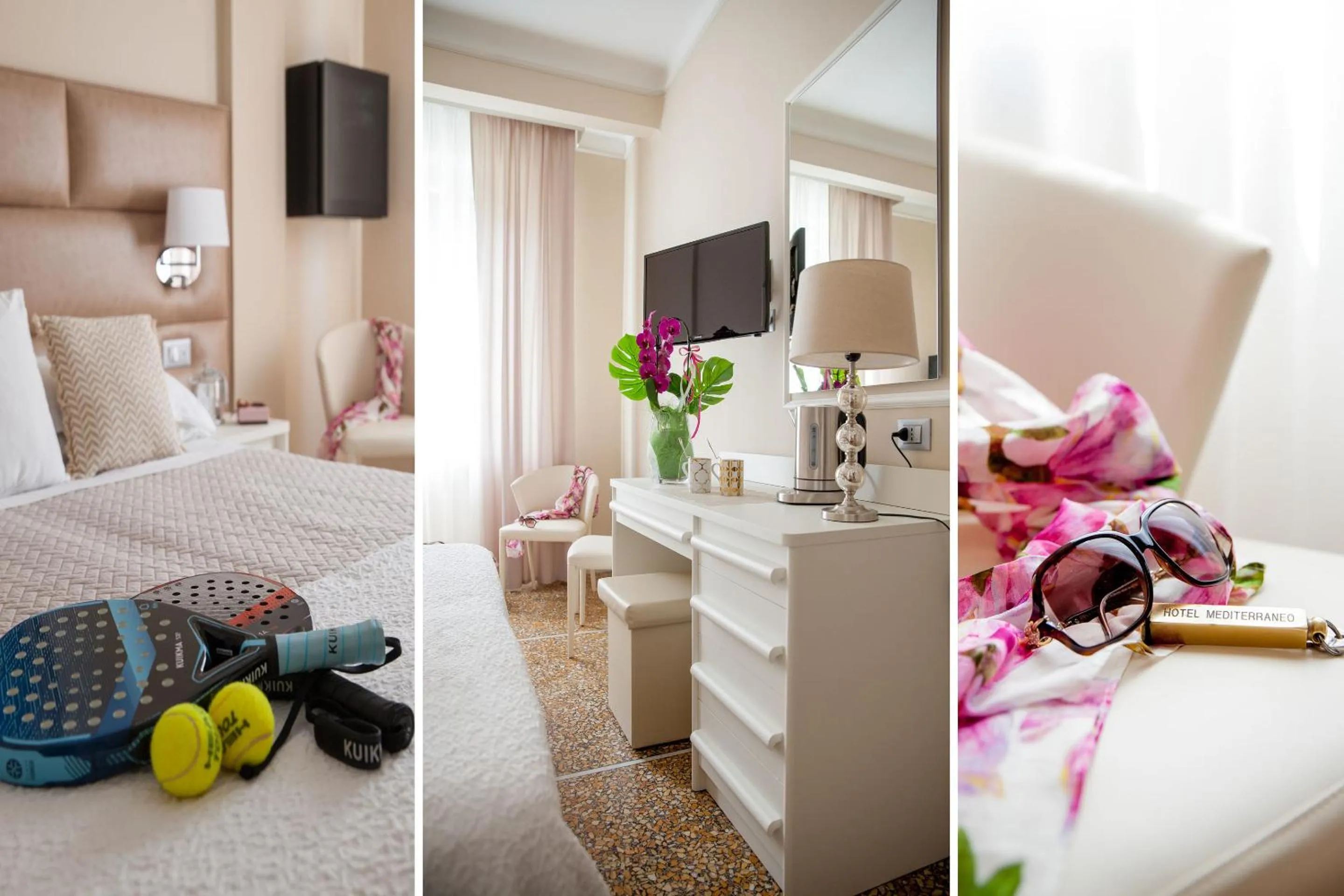 Decorative detail in Hotel Mediterraneo