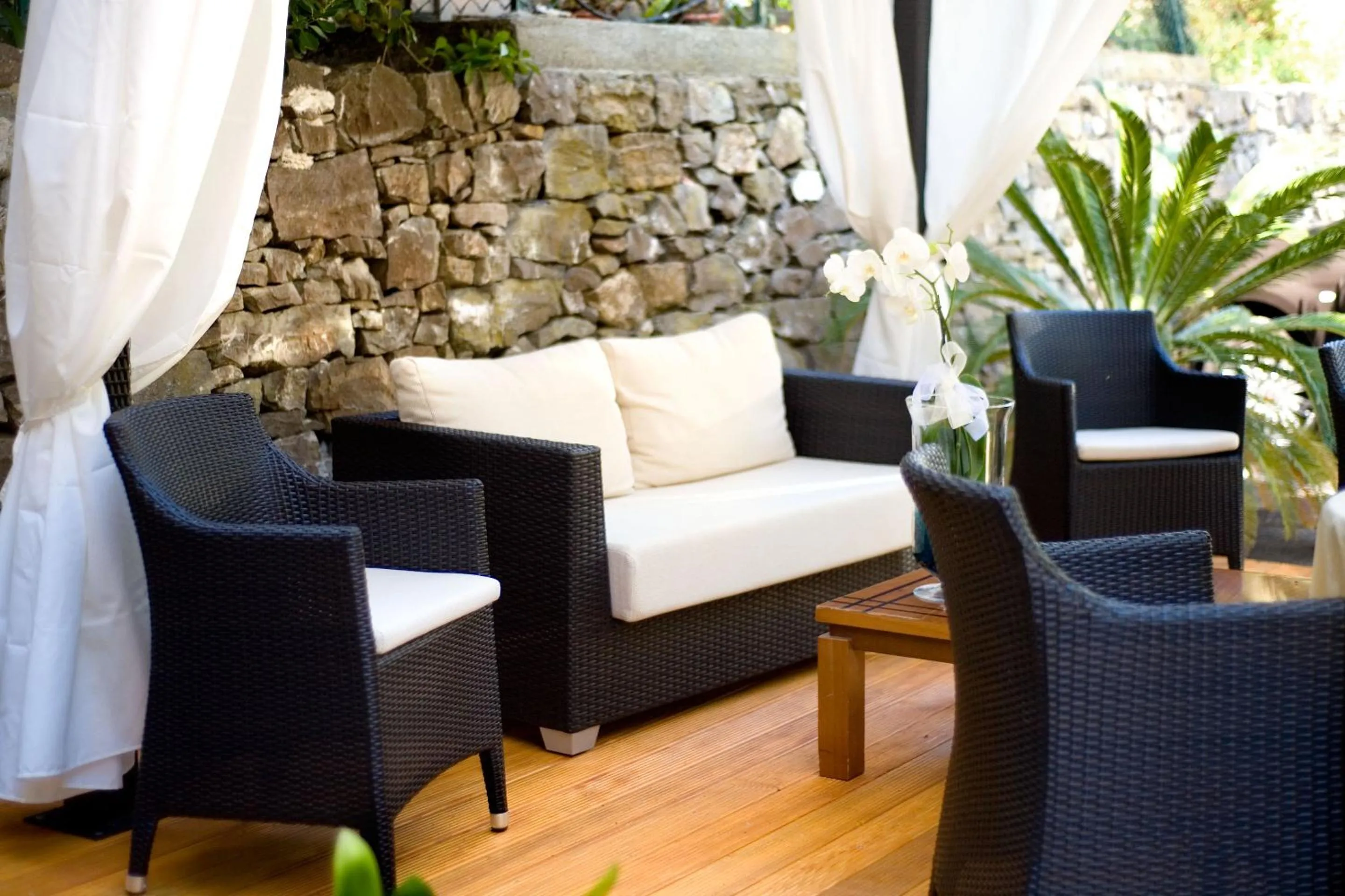 Garden in Hotel Mediterraneo