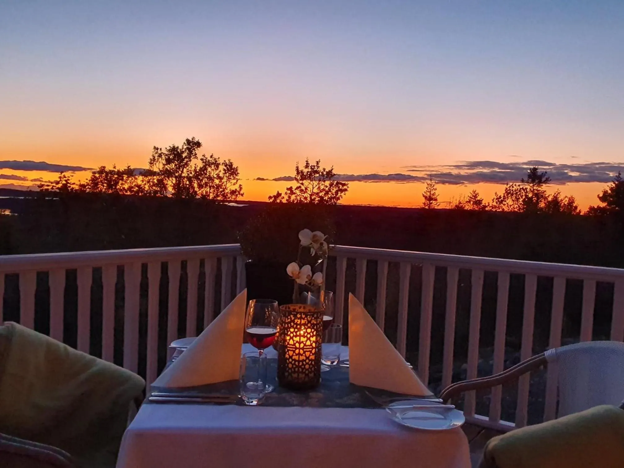 Patio in Westland Hotel