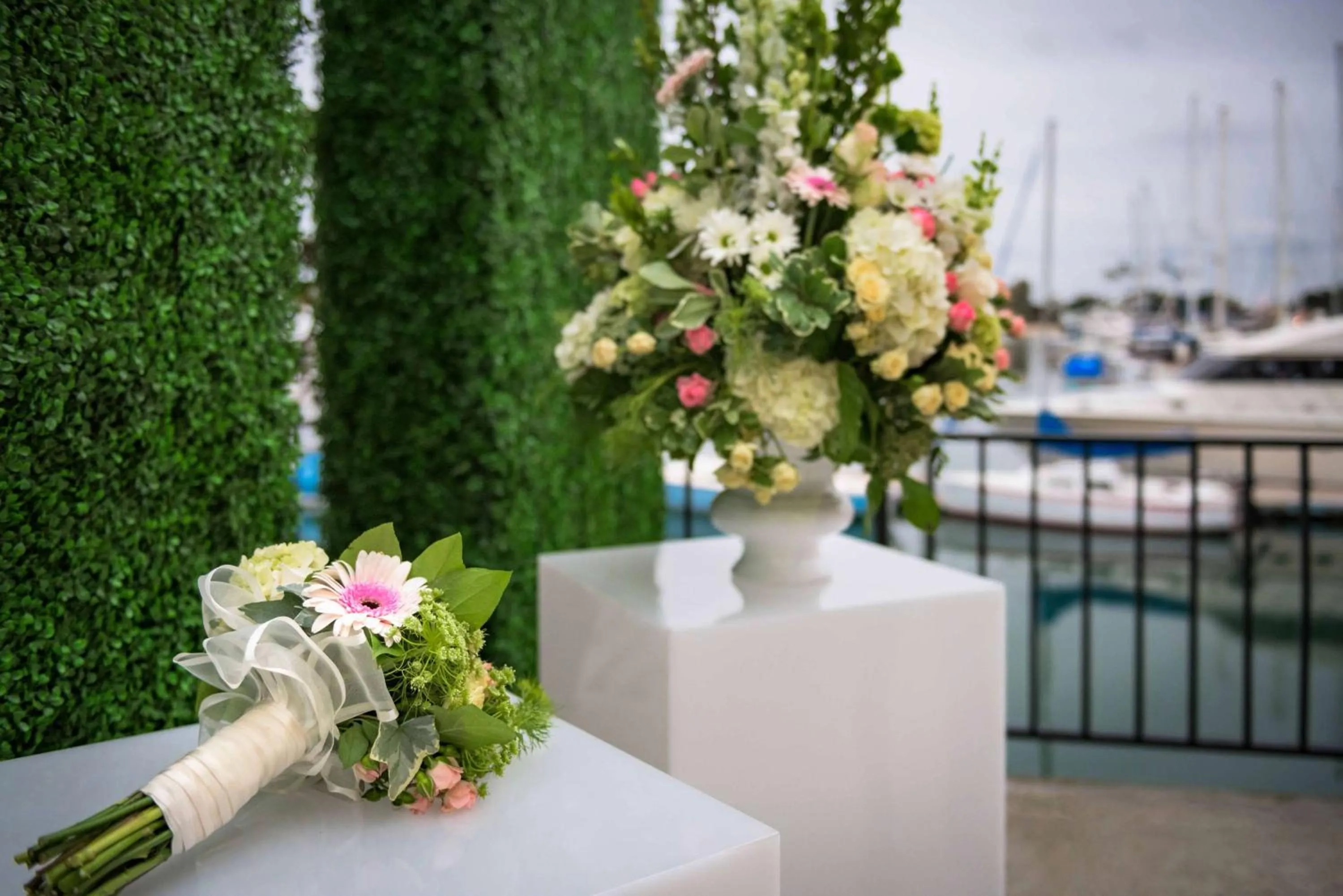 Patio in Hilton San Diego Airport/Harbor Island