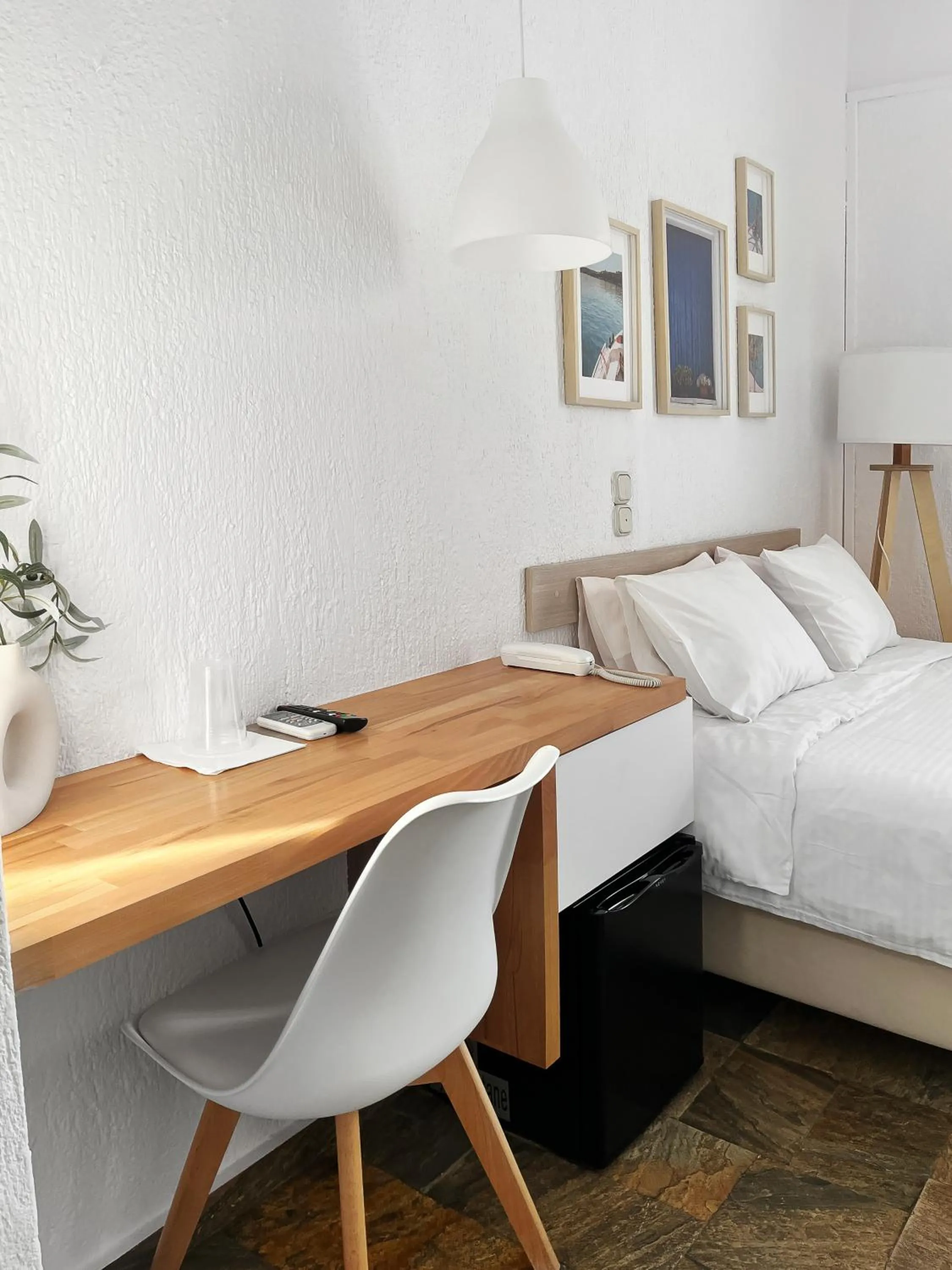 Bed in Panormos Beach Hotel Skopelos