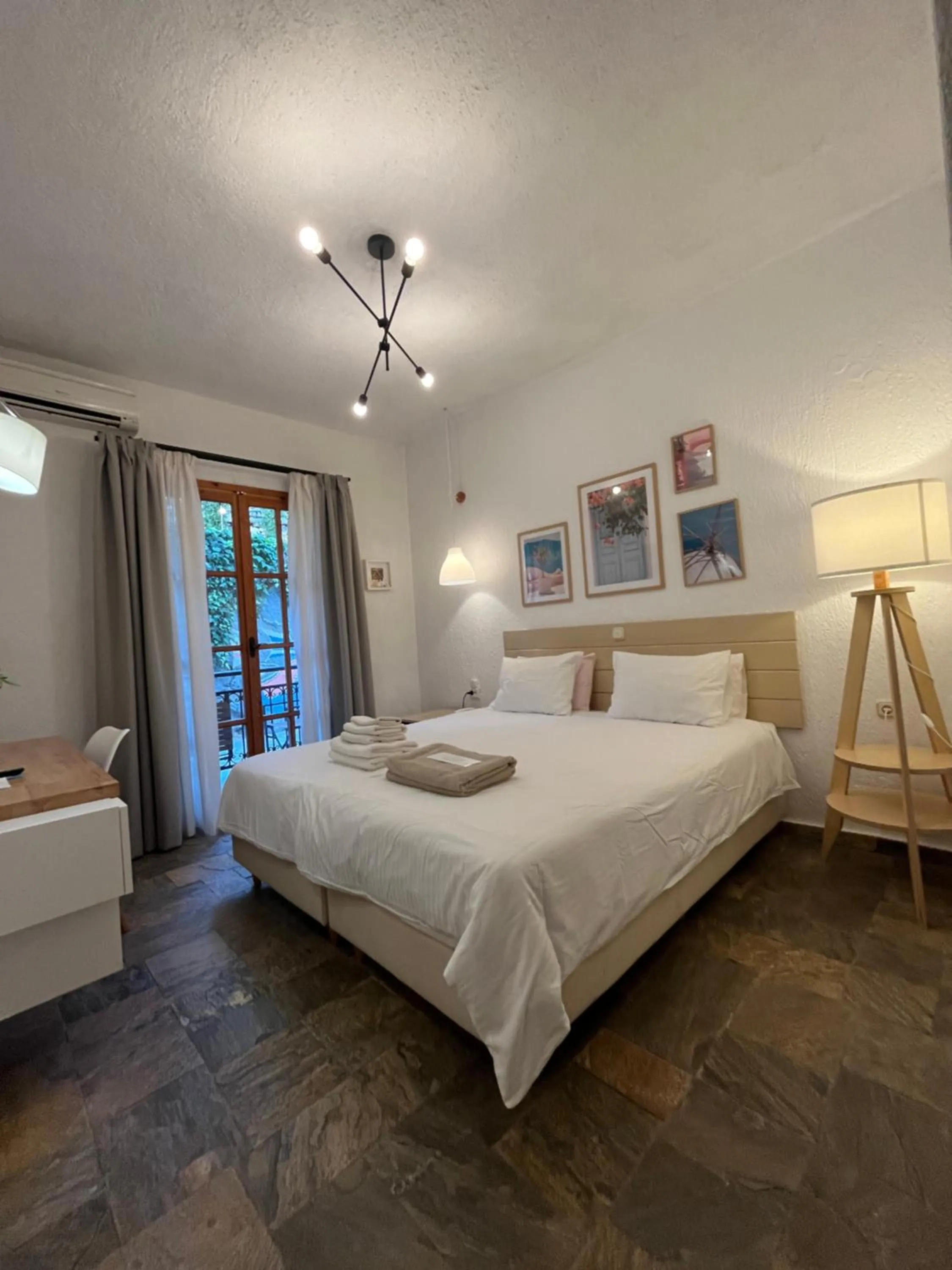 Bed in Panormos Beach Hotel Skopelos