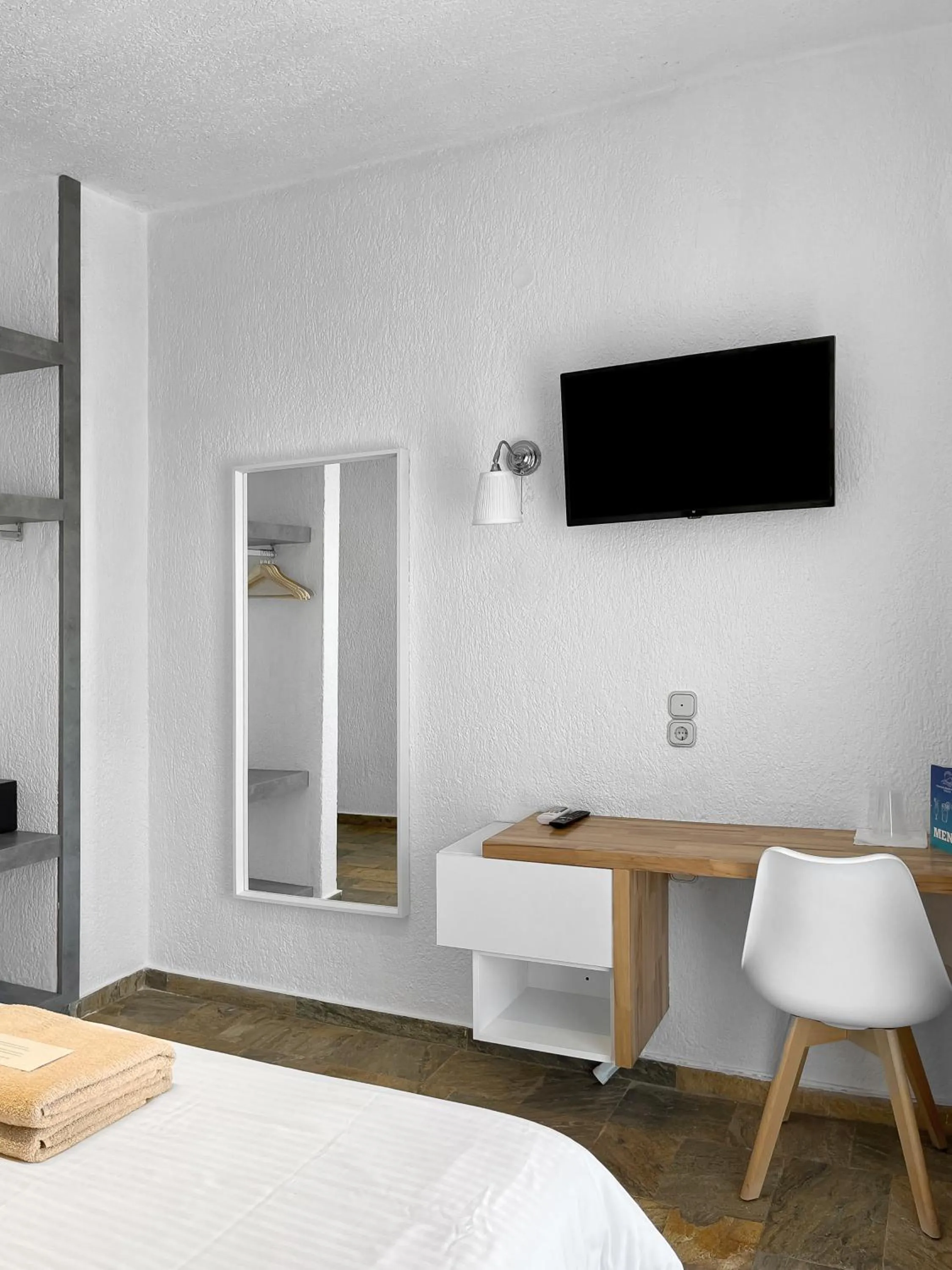 Bed in Panormos Beach Hotel Skopelos