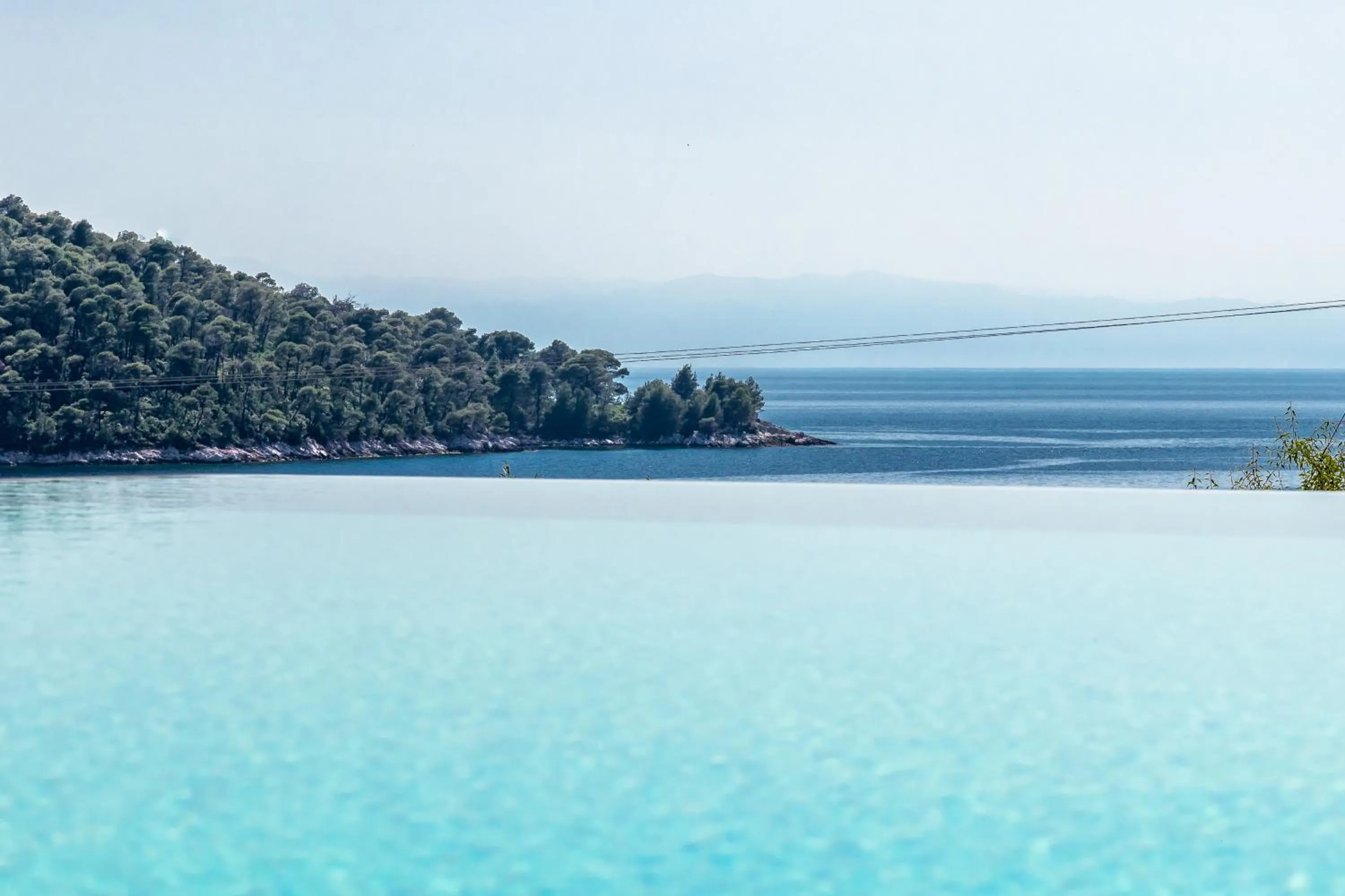 Natural landscape in Panormos Beach Hotel Skopelos