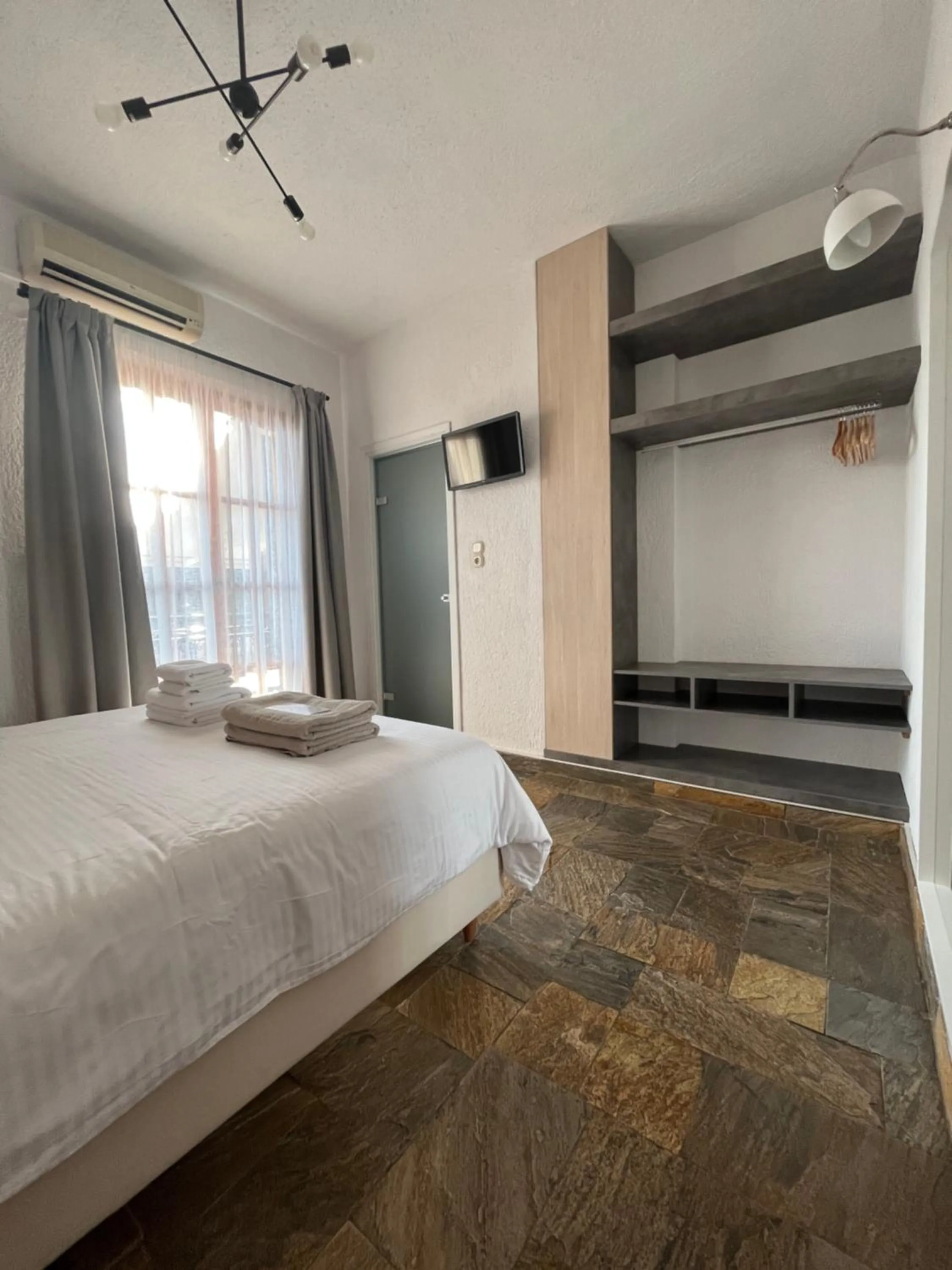 Bed in Panormos Beach Hotel Skopelos