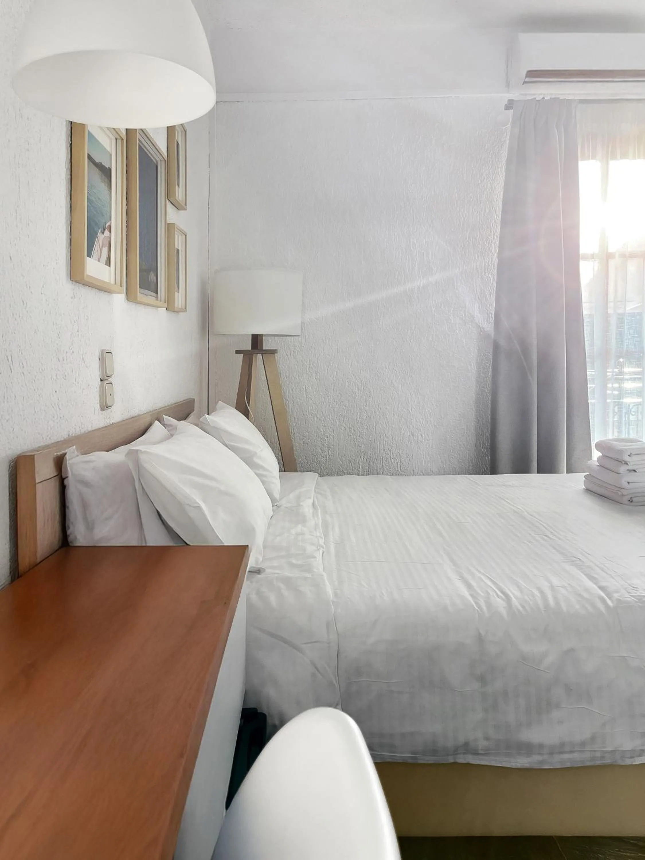 Bed in Panormos Beach Hotel Skopelos