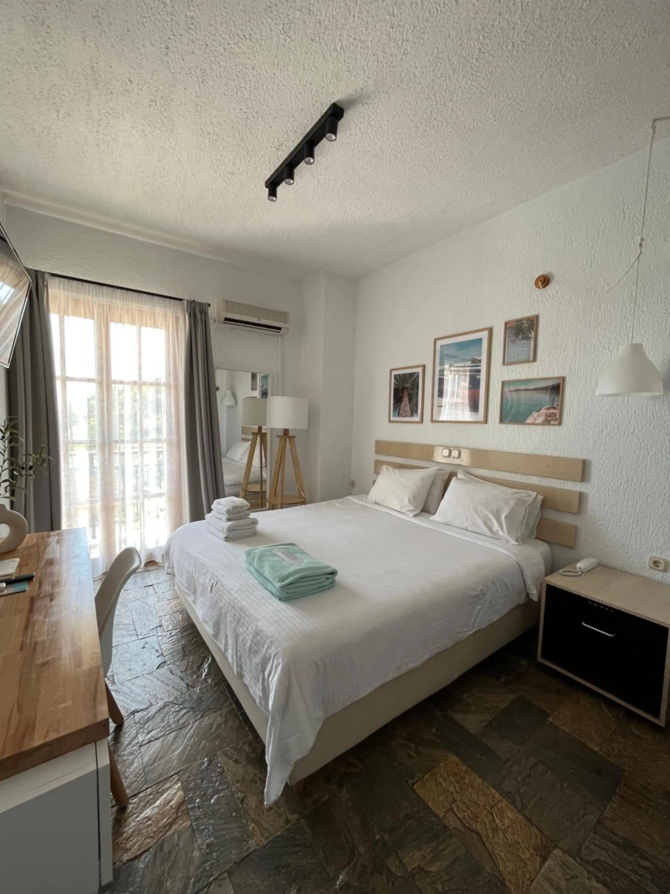 Bed in Panormos Beach Hotel Skopelos