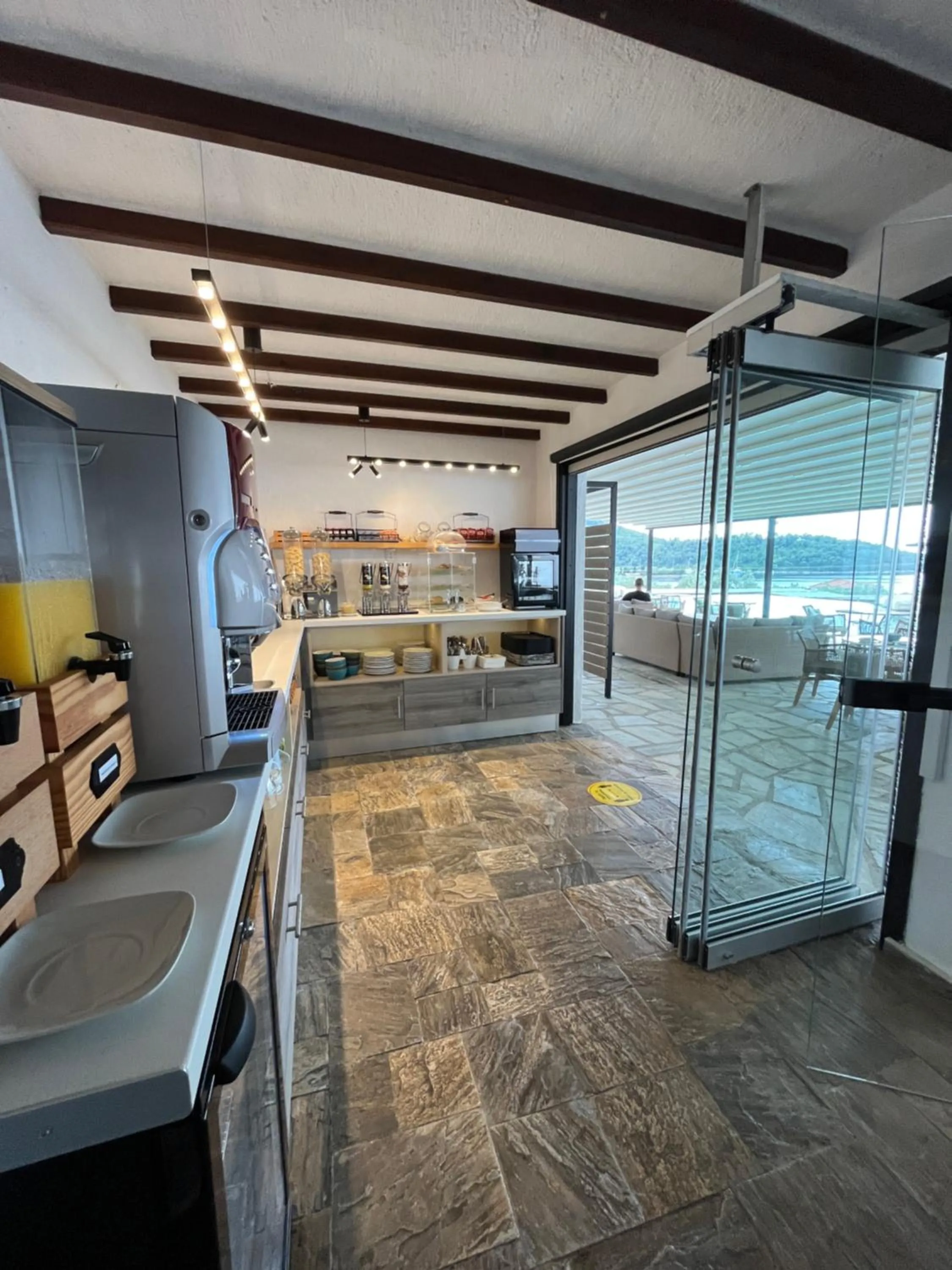 Breakfast in Panormos Beach Hotel Skopelos