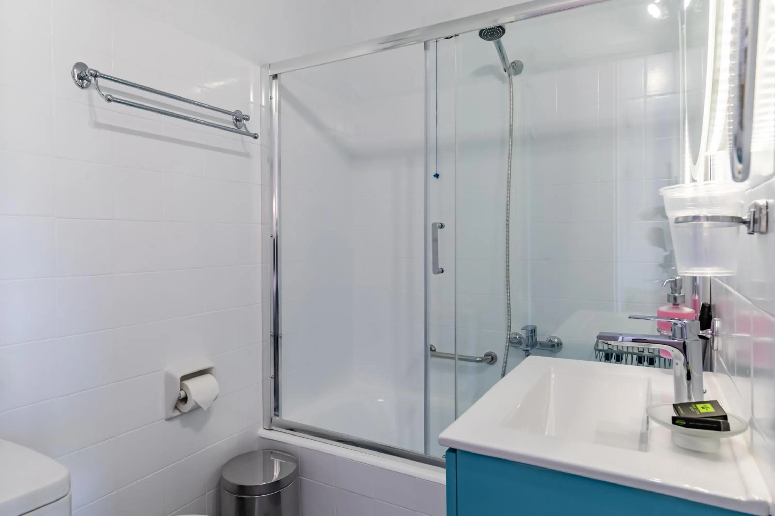 Bathroom in Panormos Beach Hotel Skopelos