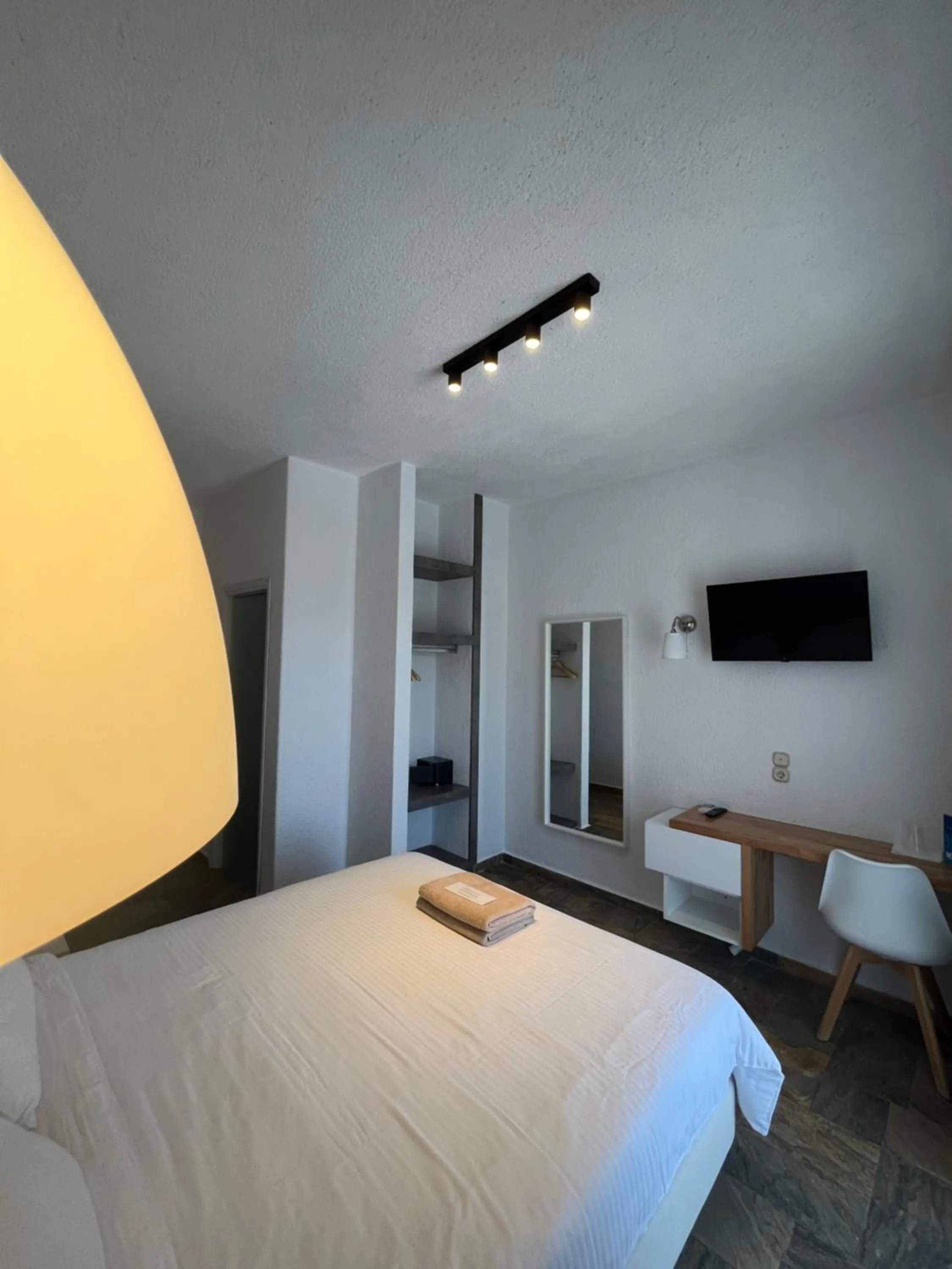 Bed in Panormos Beach Hotel Skopelos