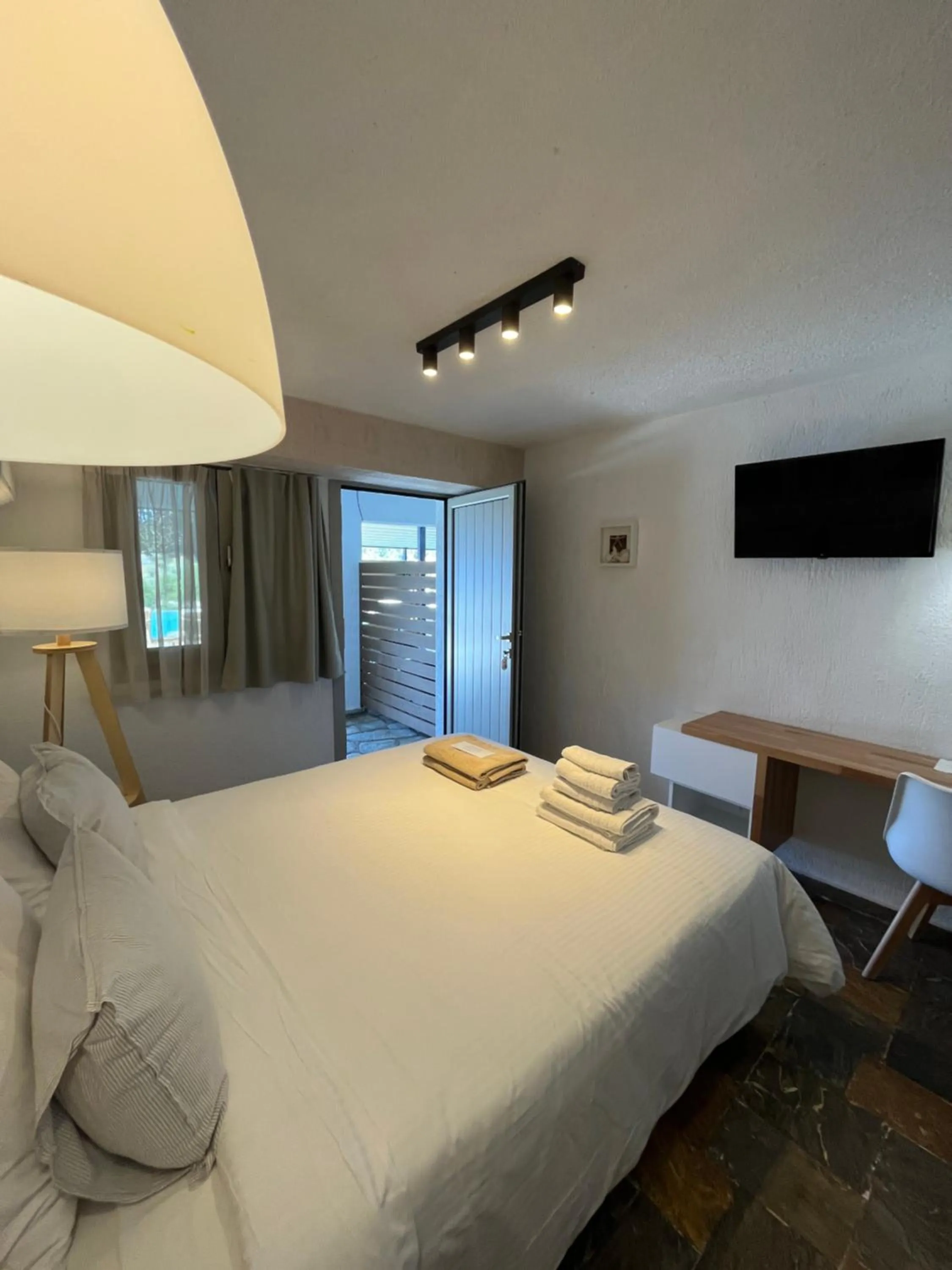 Bed in Panormos Beach Hotel Skopelos