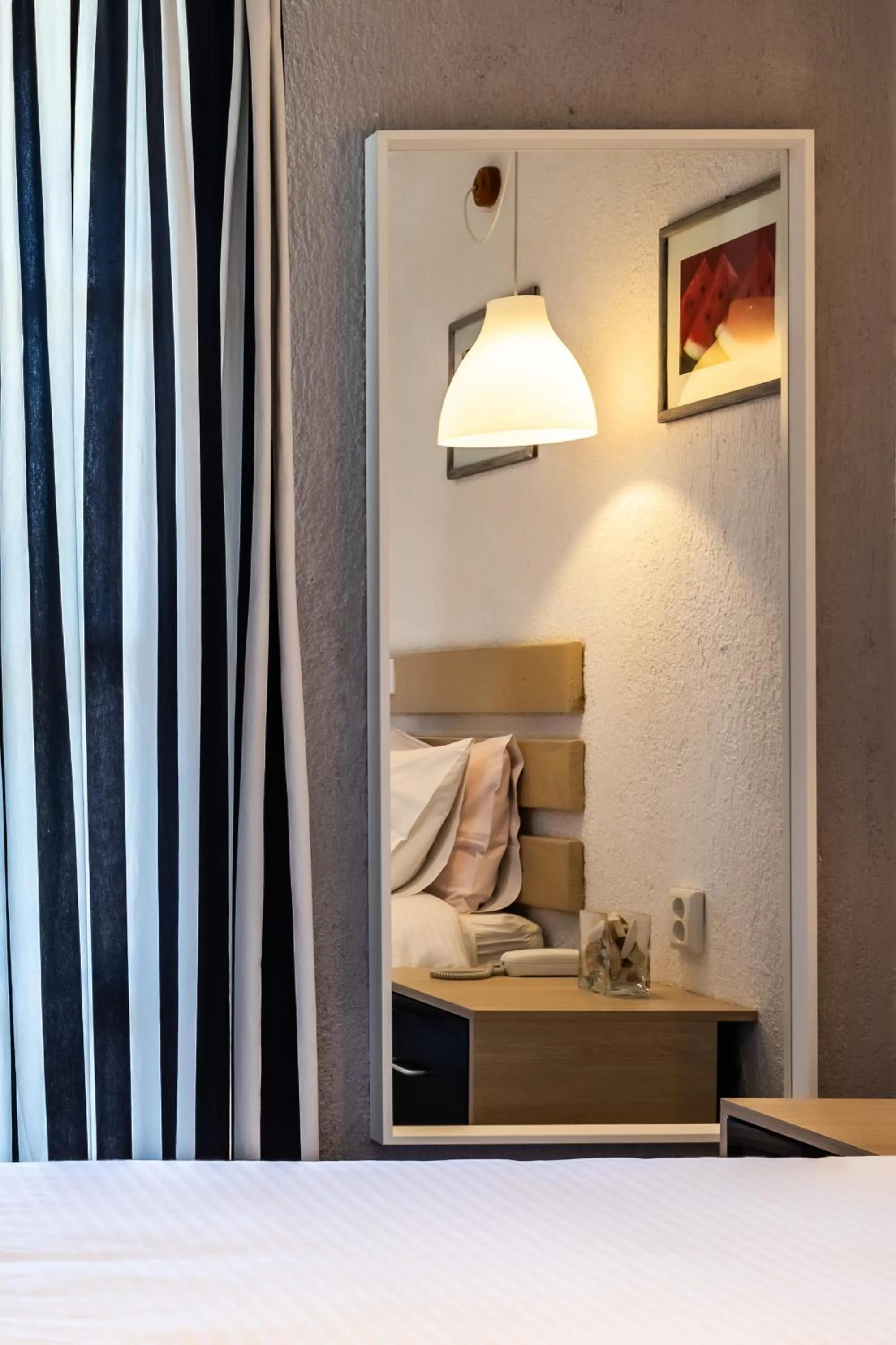 Bed in Panormos Beach Hotel Skopelos