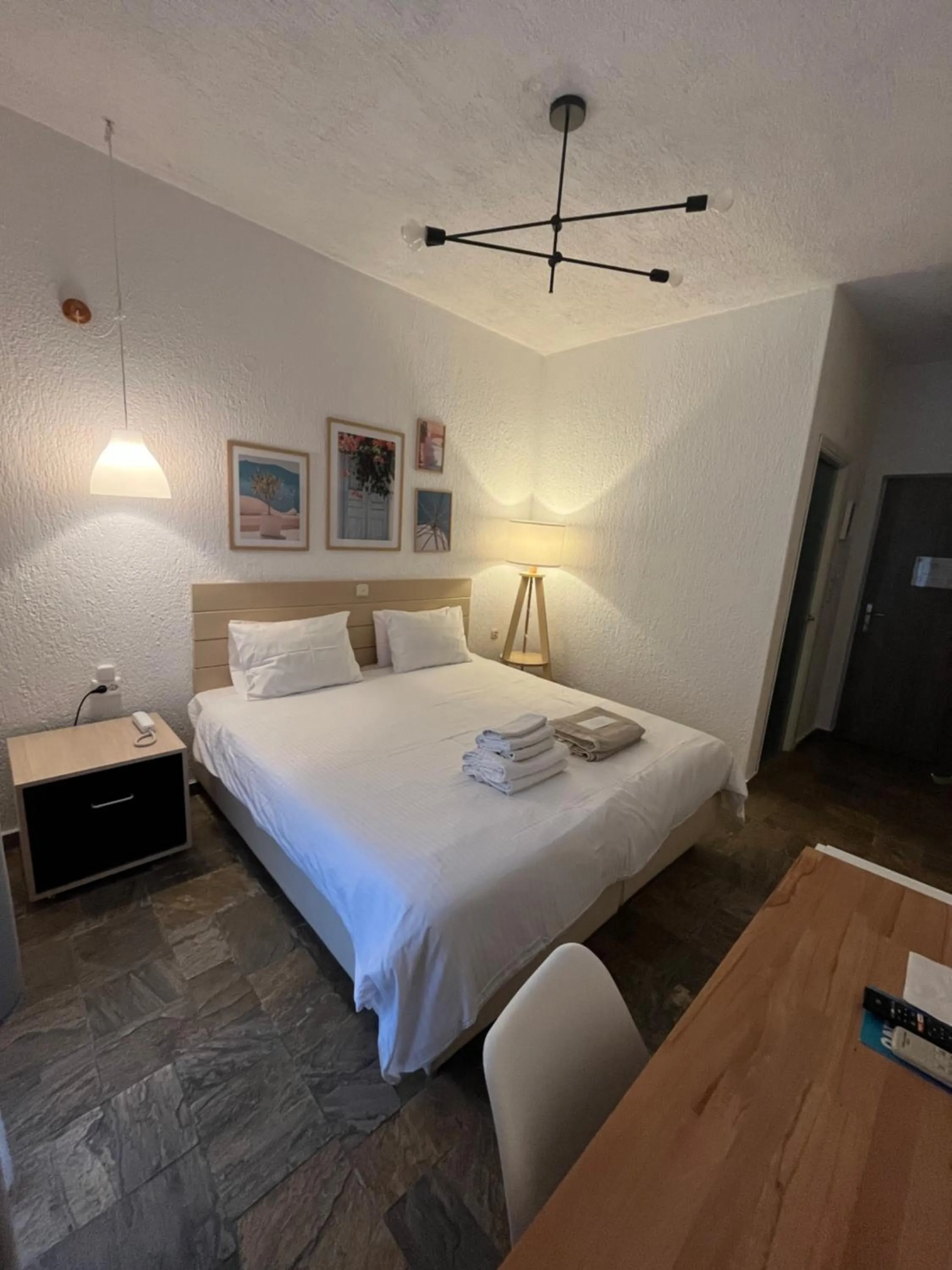 Bed in Panormos Beach Hotel Skopelos