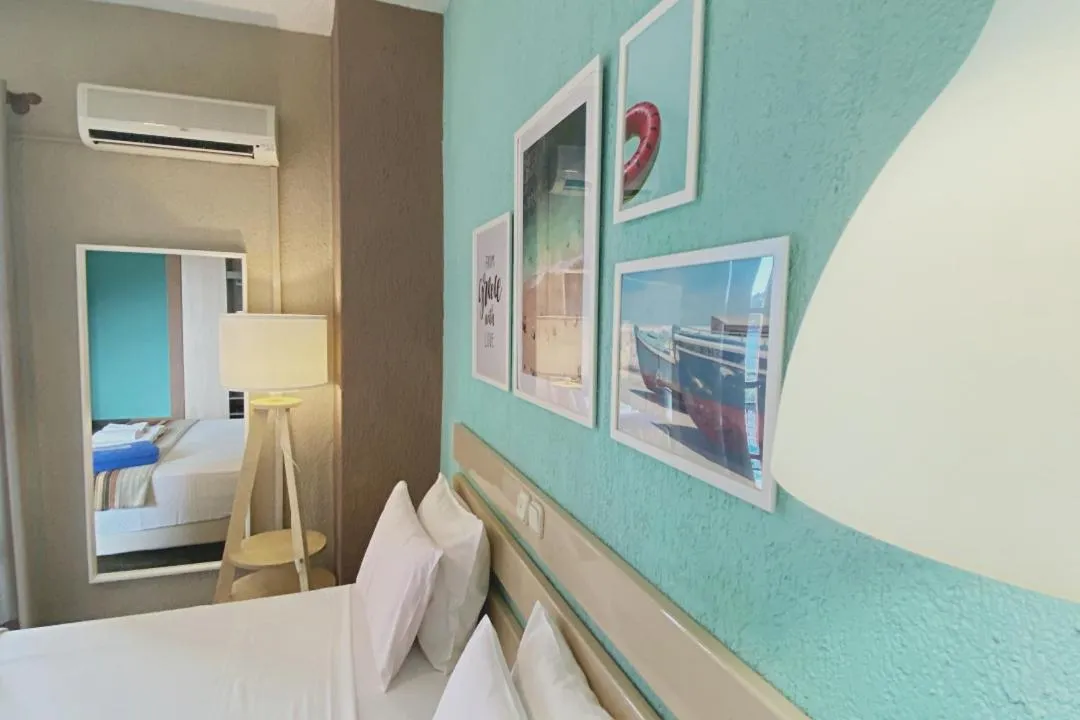 Bed in Panormos Beach Hotel Skopelos