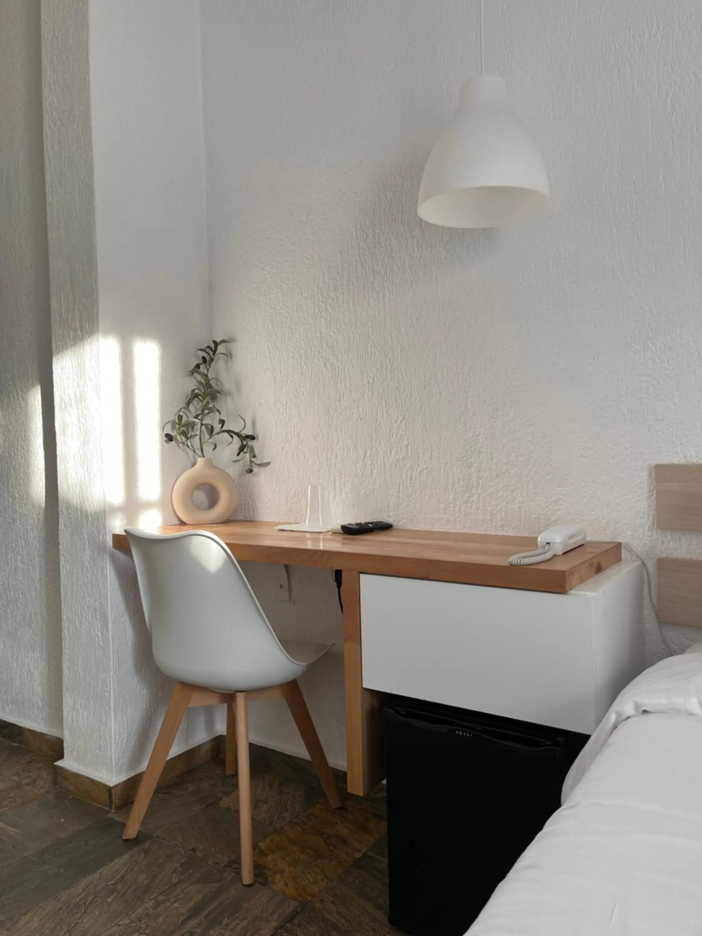 Bed in Panormos Beach Hotel Skopelos