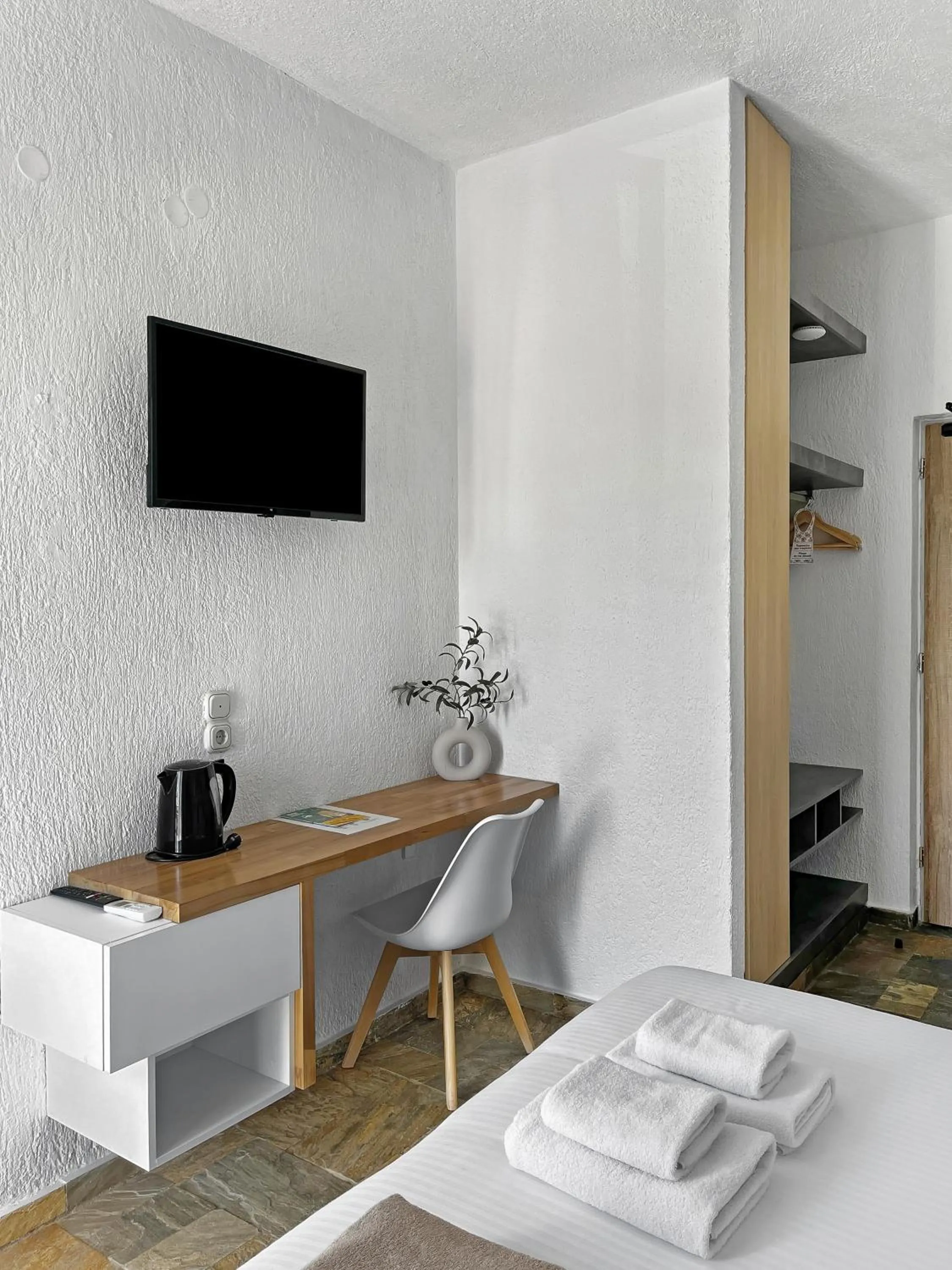 Bed in Panormos Beach Hotel Skopelos