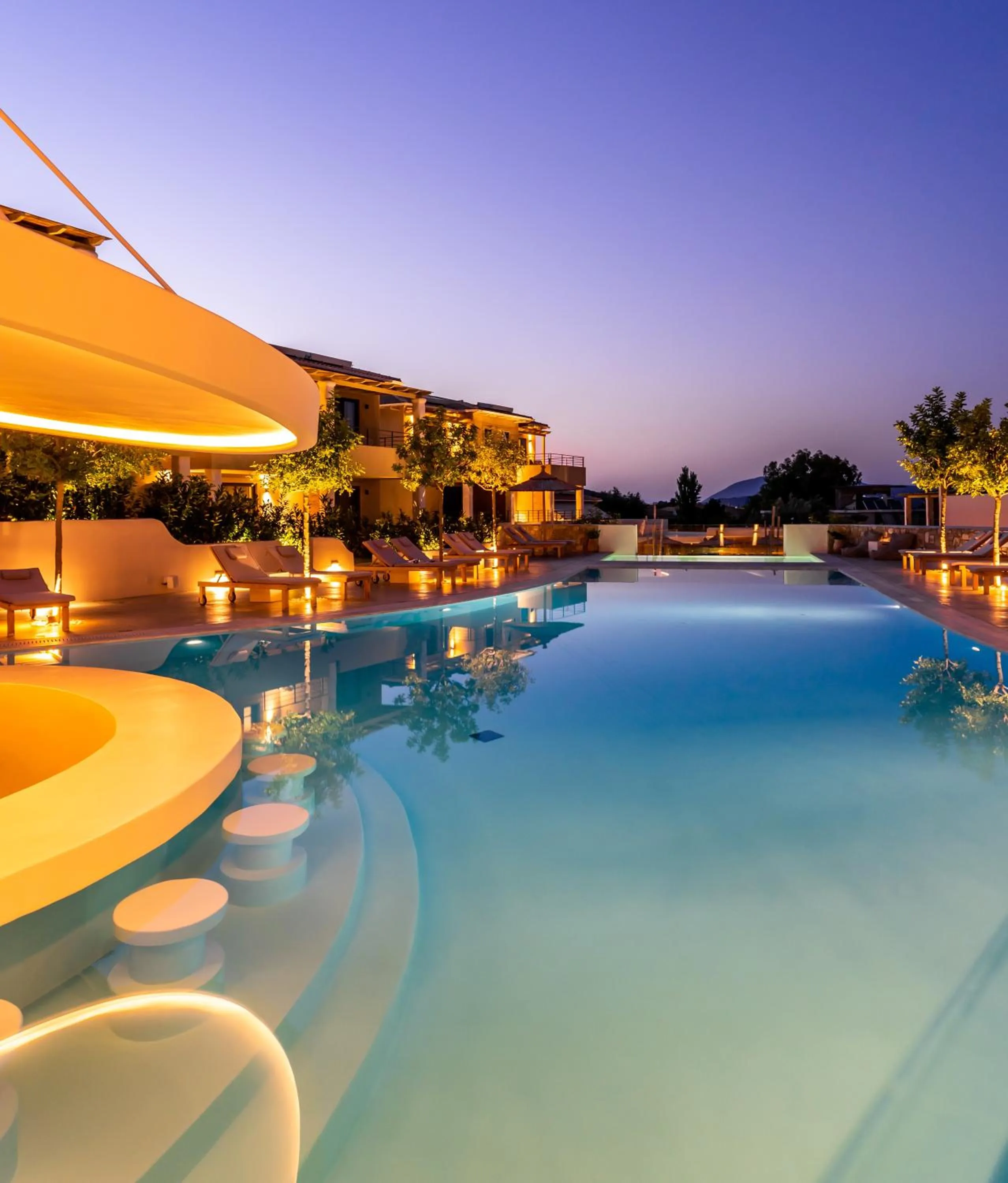 Pool view in Crystal Waters