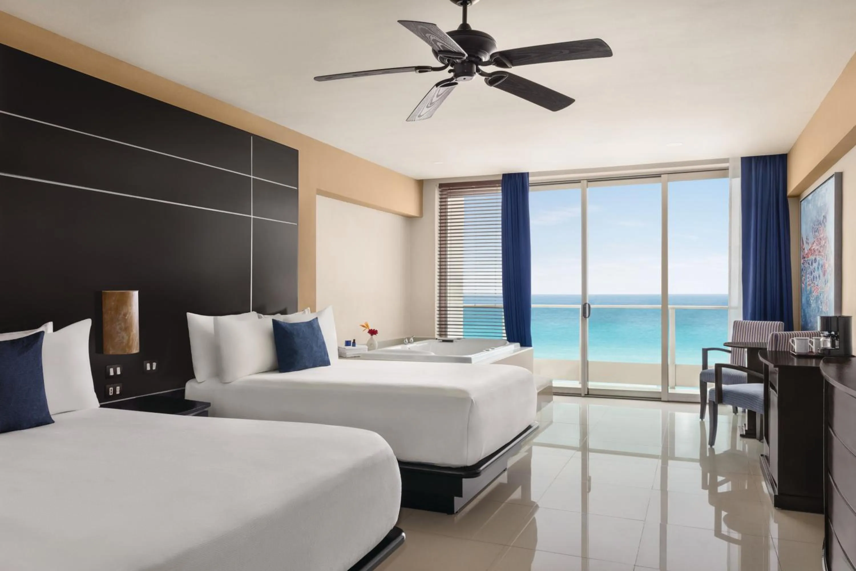 Bedroom, Bed in Seadust Cancun Family Resort - All Inclusive