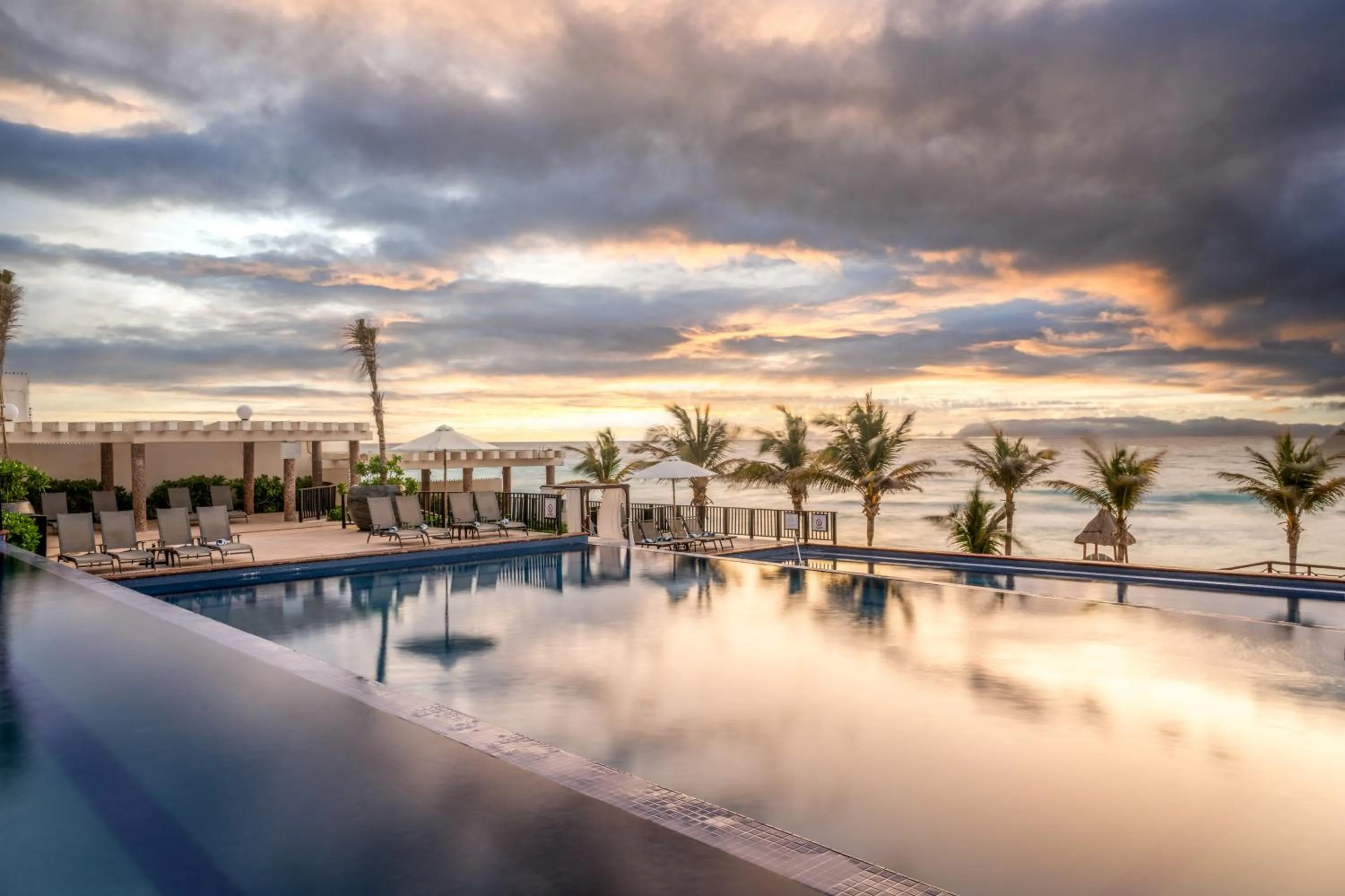 Pool view in Seadust Cancun Family Resort - All Inclusive
